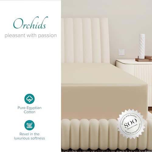 Carressa Linen Egyptian Cotton Fitted Sheet