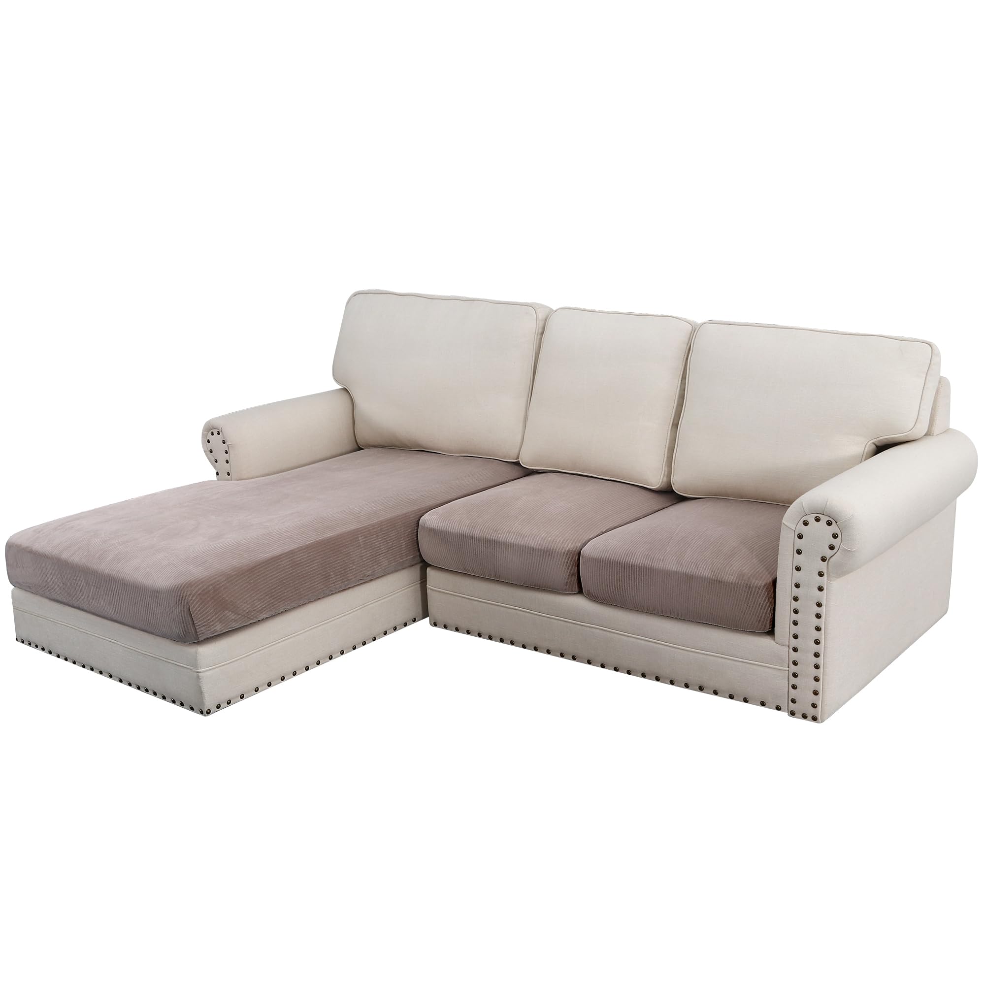 H.VERSAILTEX Velvet Stretch Sofa Cover