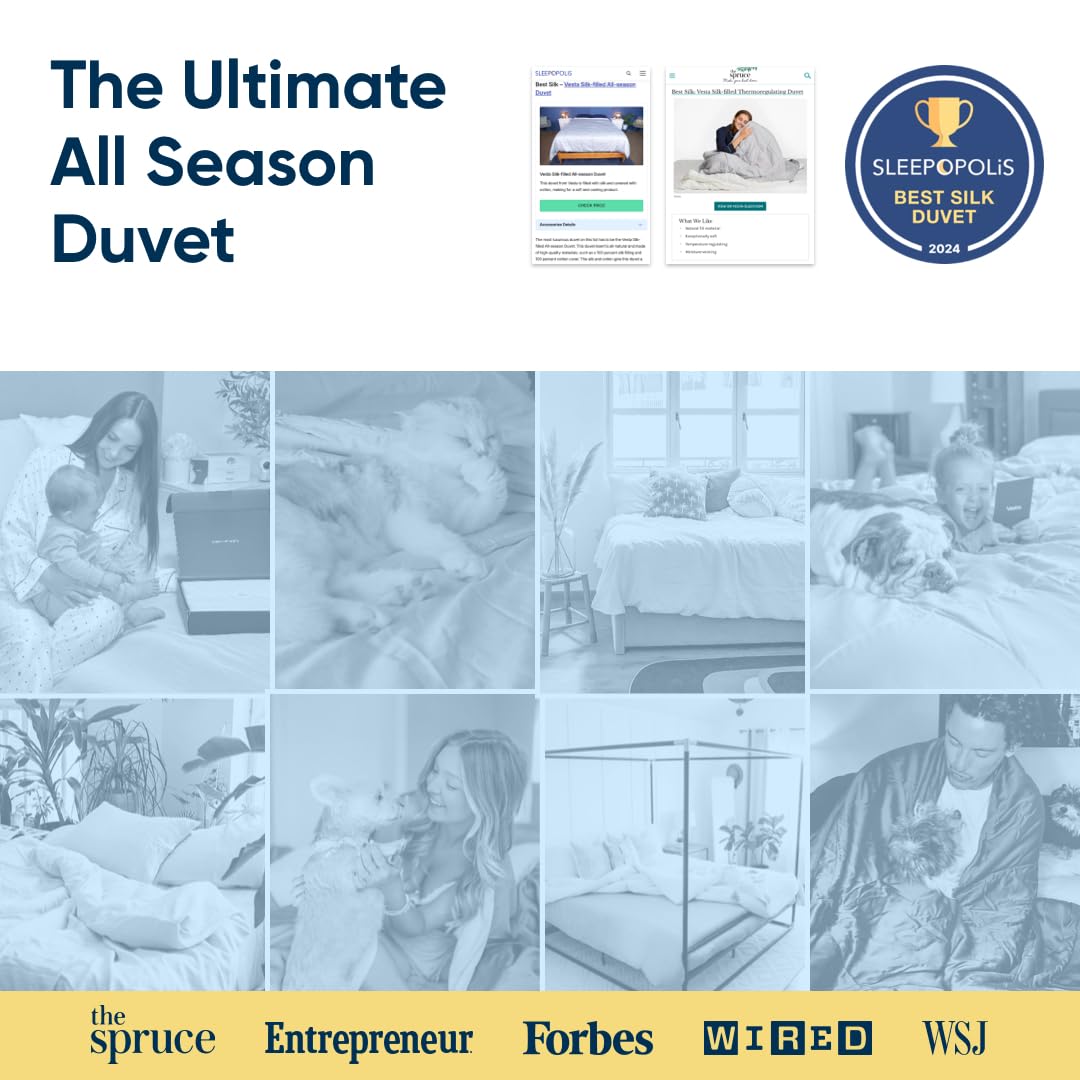 Vesta Silk Comforter Duvet Insert