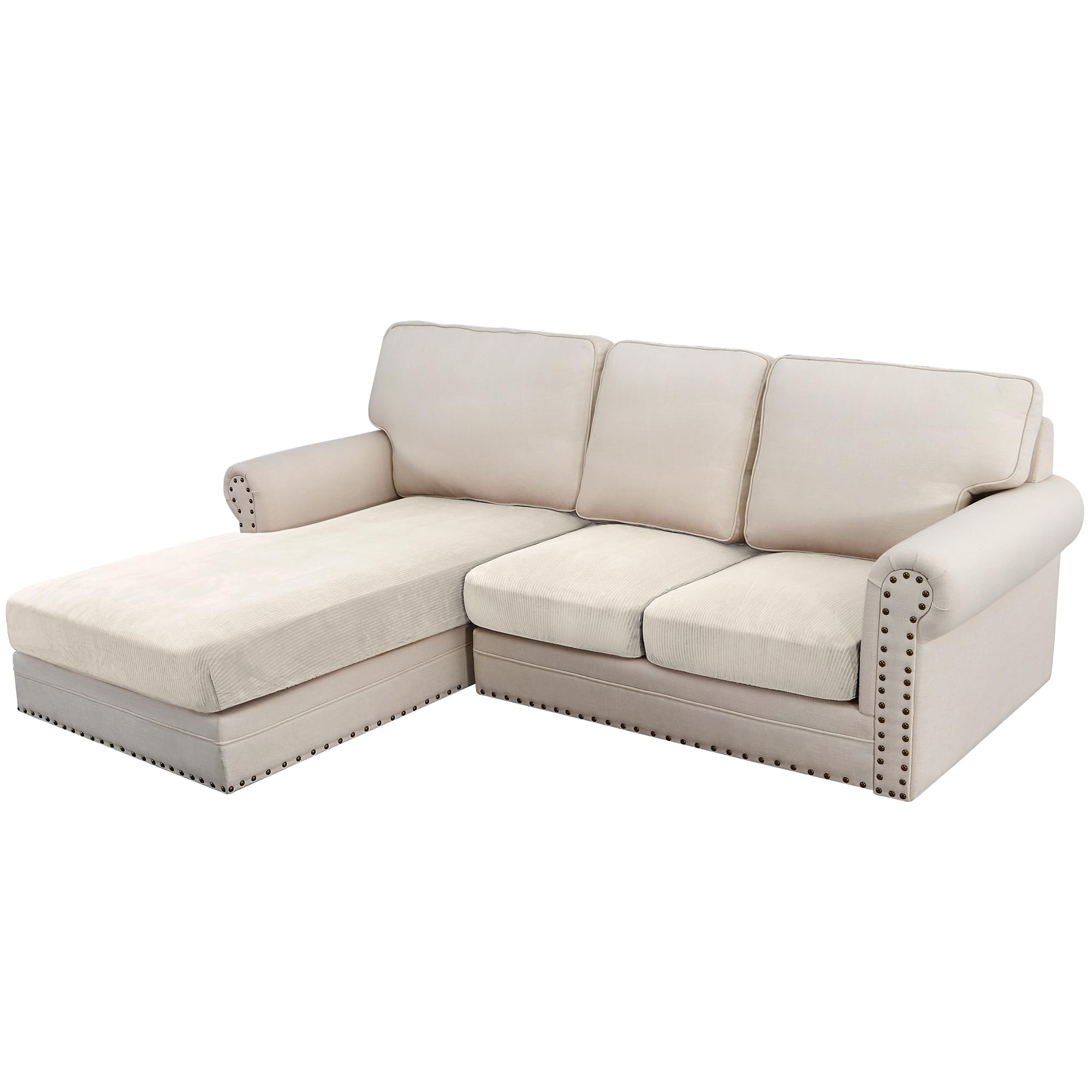 H.VERSAILTEX Velvet Stretch Sofa Cover