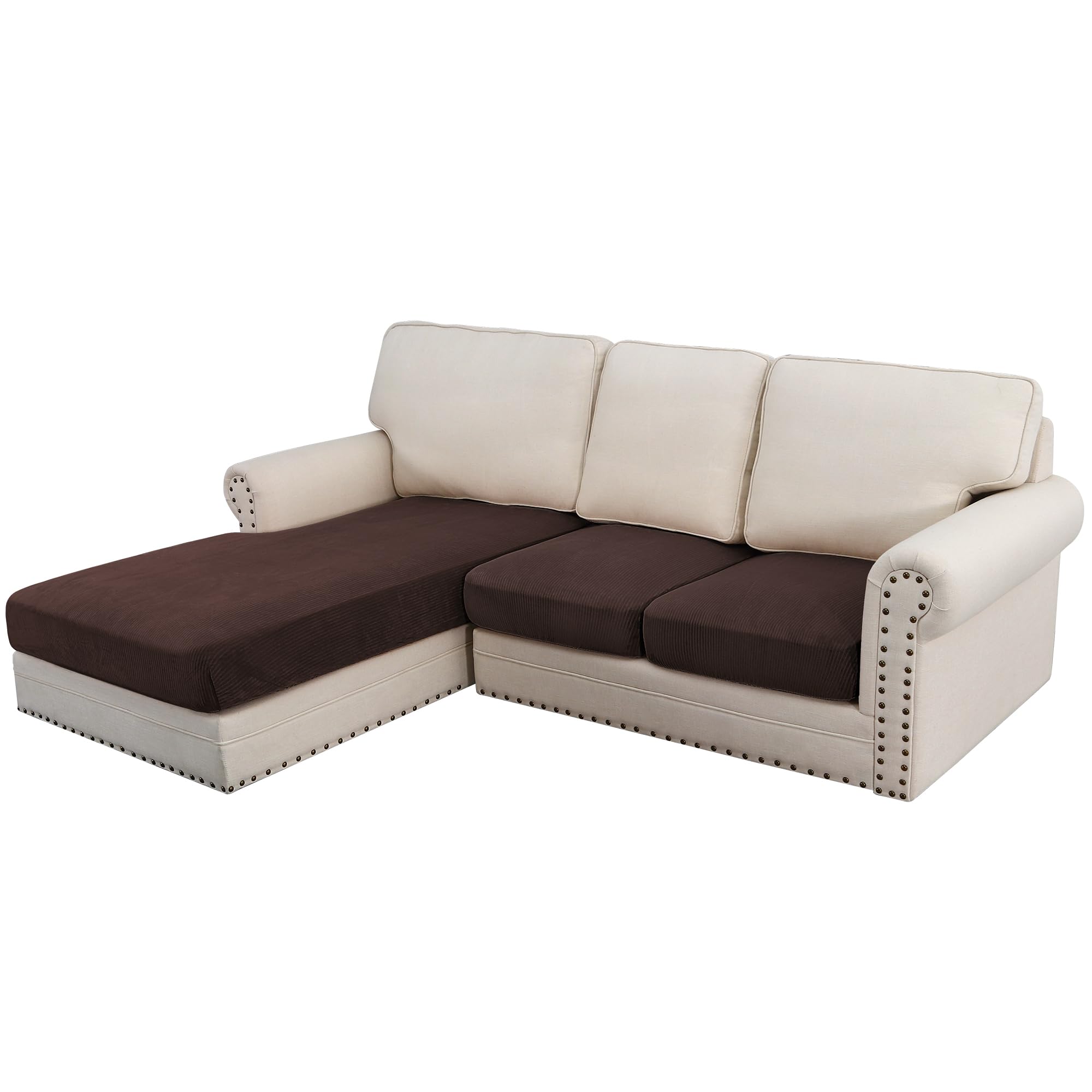 H.VERSAILTEX Velvet Stretch Sofa Cover