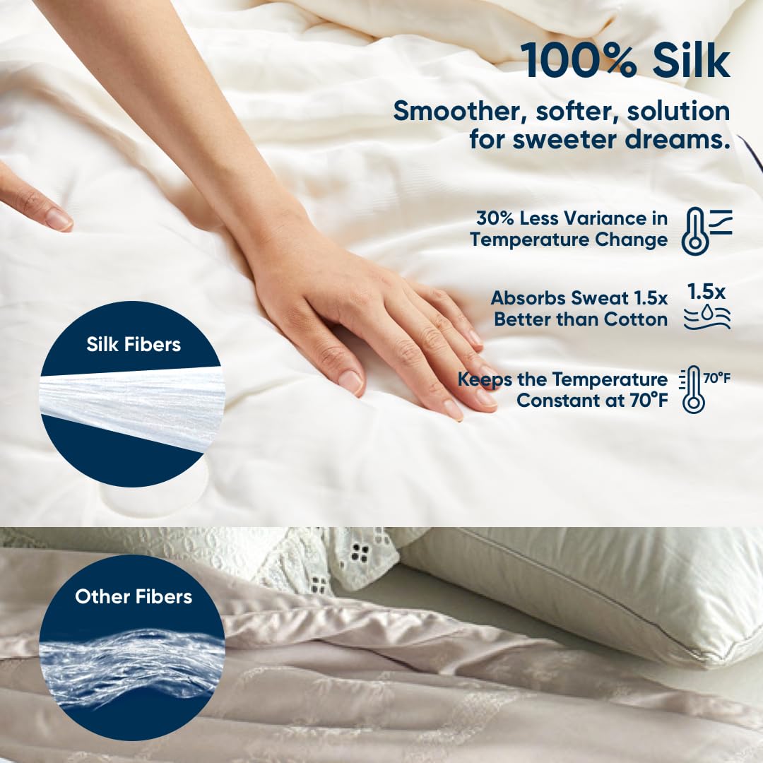 Vesta Silk Comforter Duvet Insert
