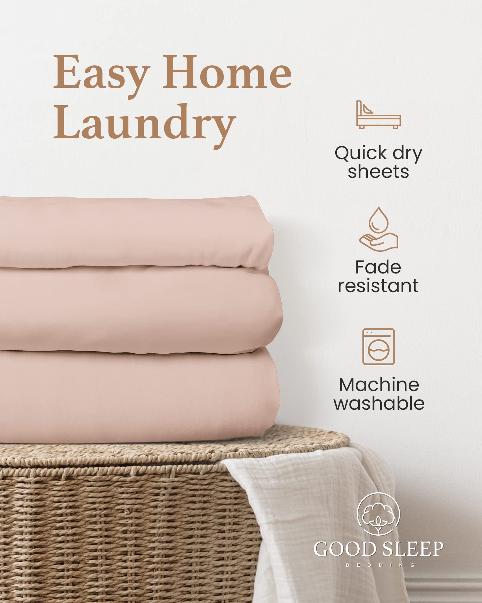 Good Sleep Egyptian Cotton Fitted Sheet