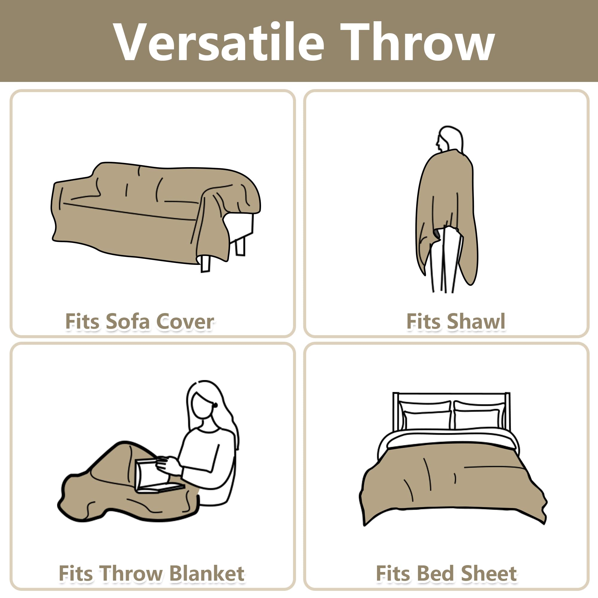 MYSKY HOME Chenille Sofa Cover