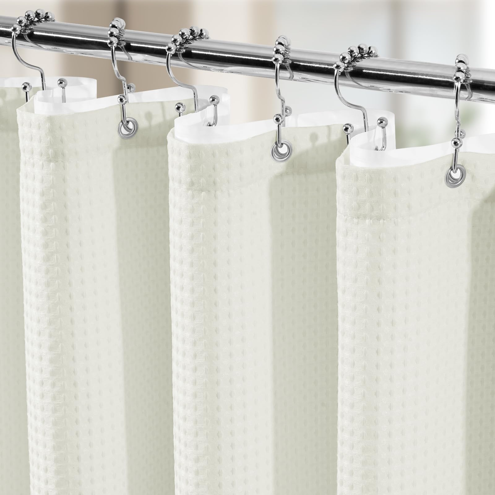 Vipfree 3 in 1 Shower Curtain Set 37