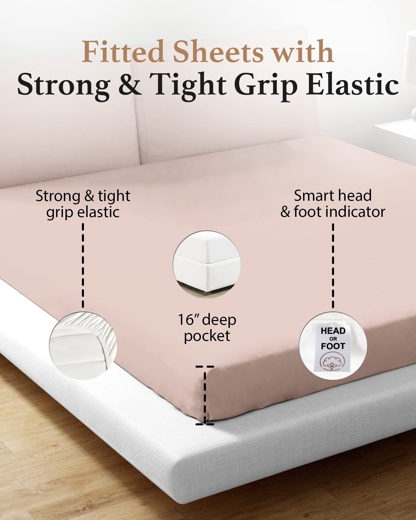 Good Sleep Egyptian Cotton Fitted Sheet