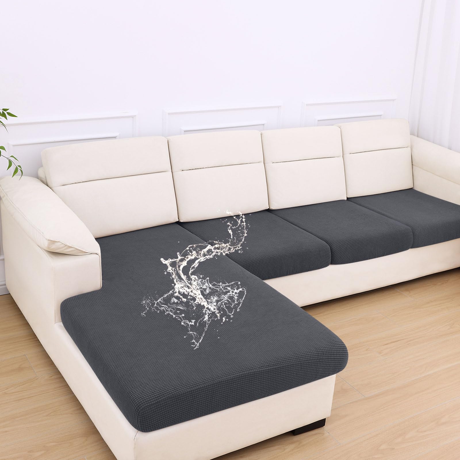 hyha Waterproof Couch Cushion Cover