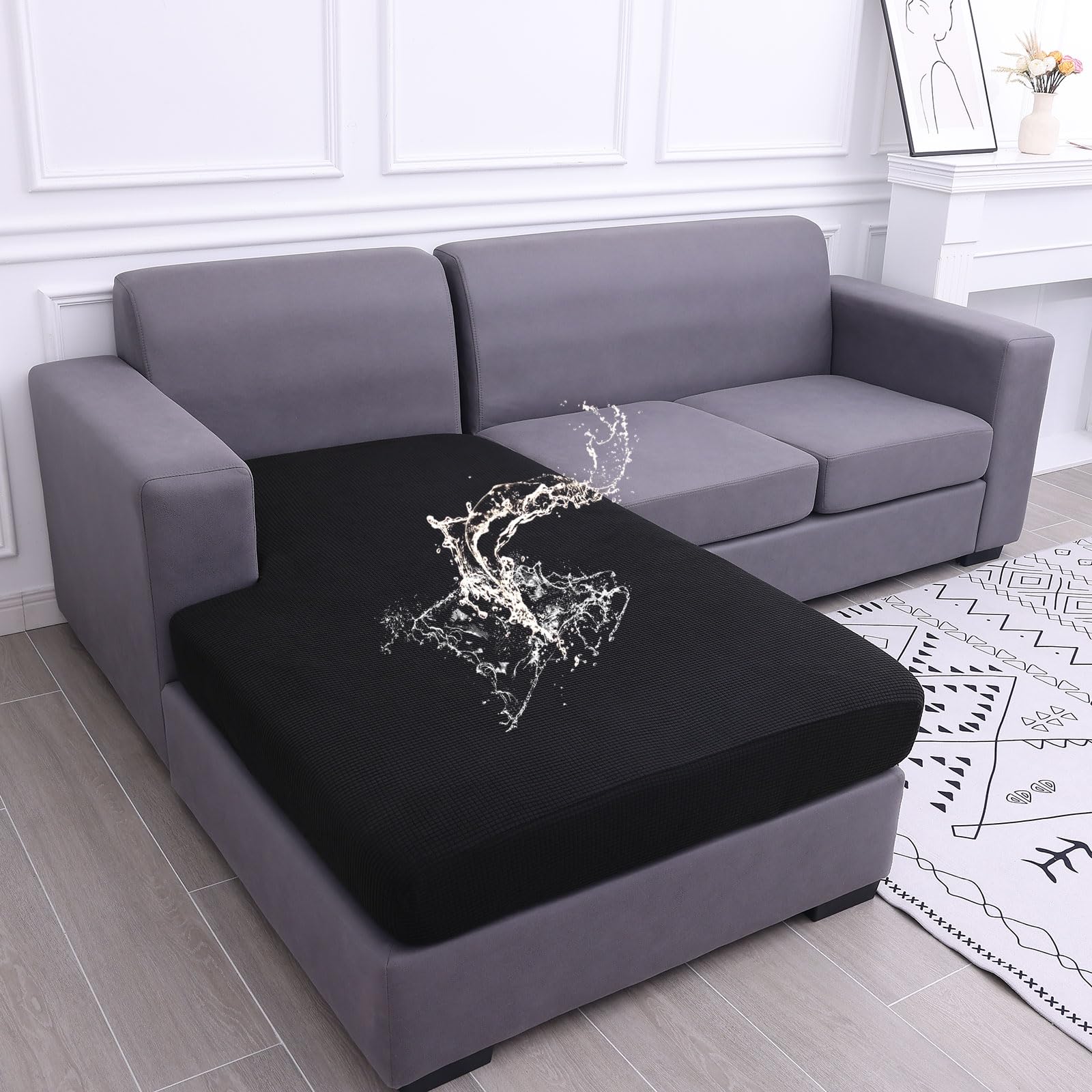 hyha Waterproof Couch Cushion Cover