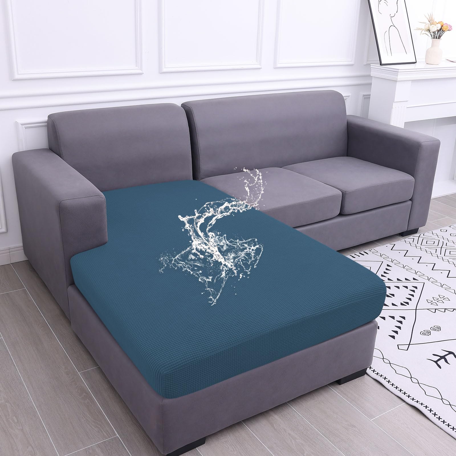 hyha Waterproof Couch Cushion Cover