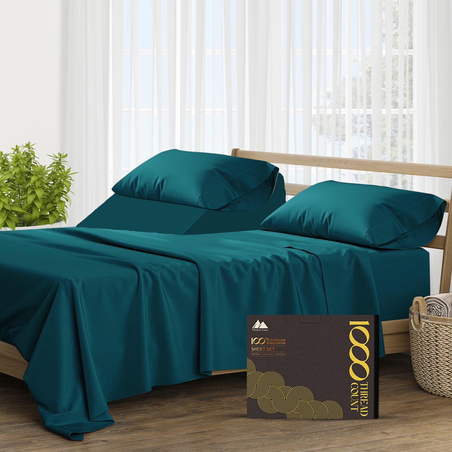 Mayfair Linen 1000 Thread Count Cotton Sheet Set - Parent