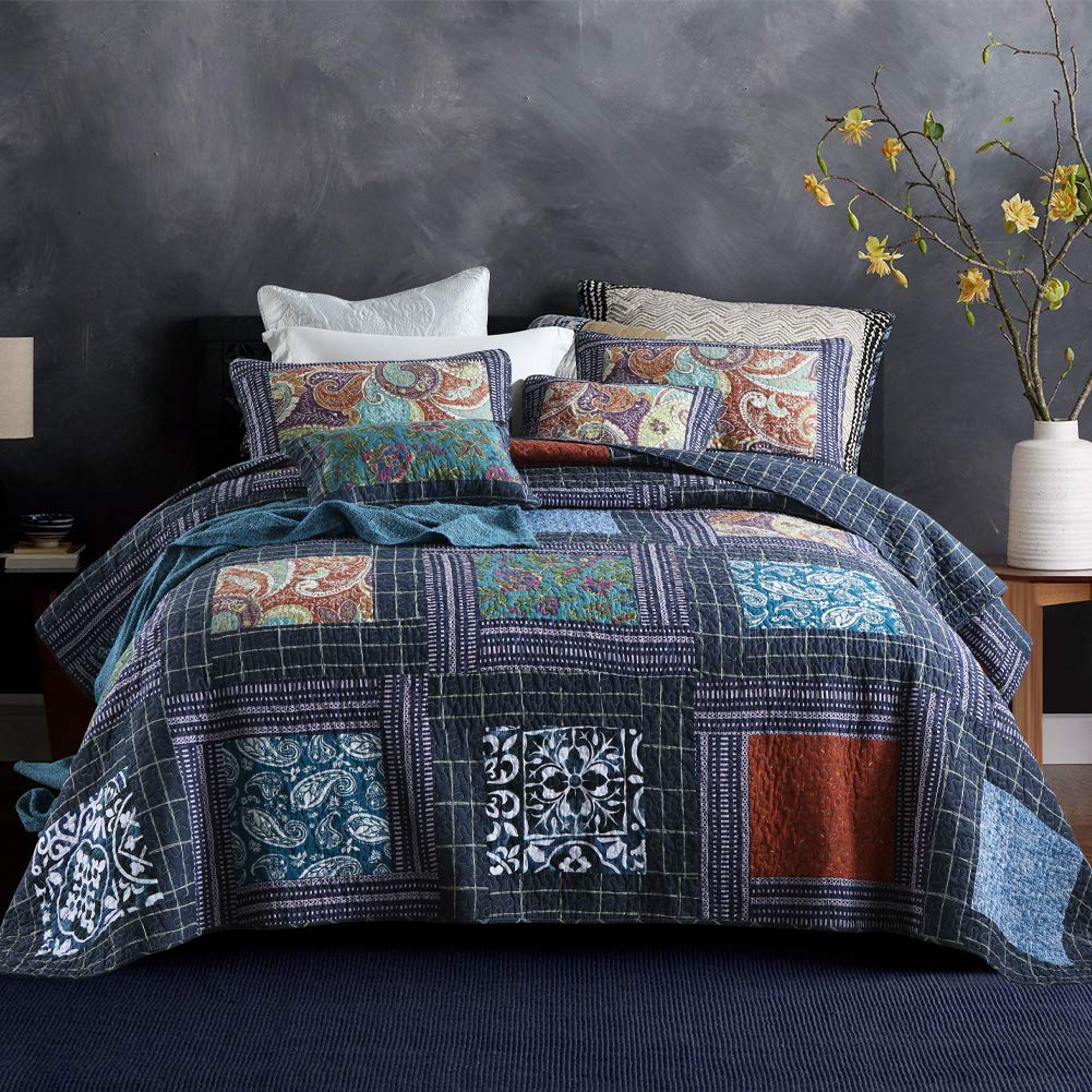 Secgo Cotton Quilt Set Queen