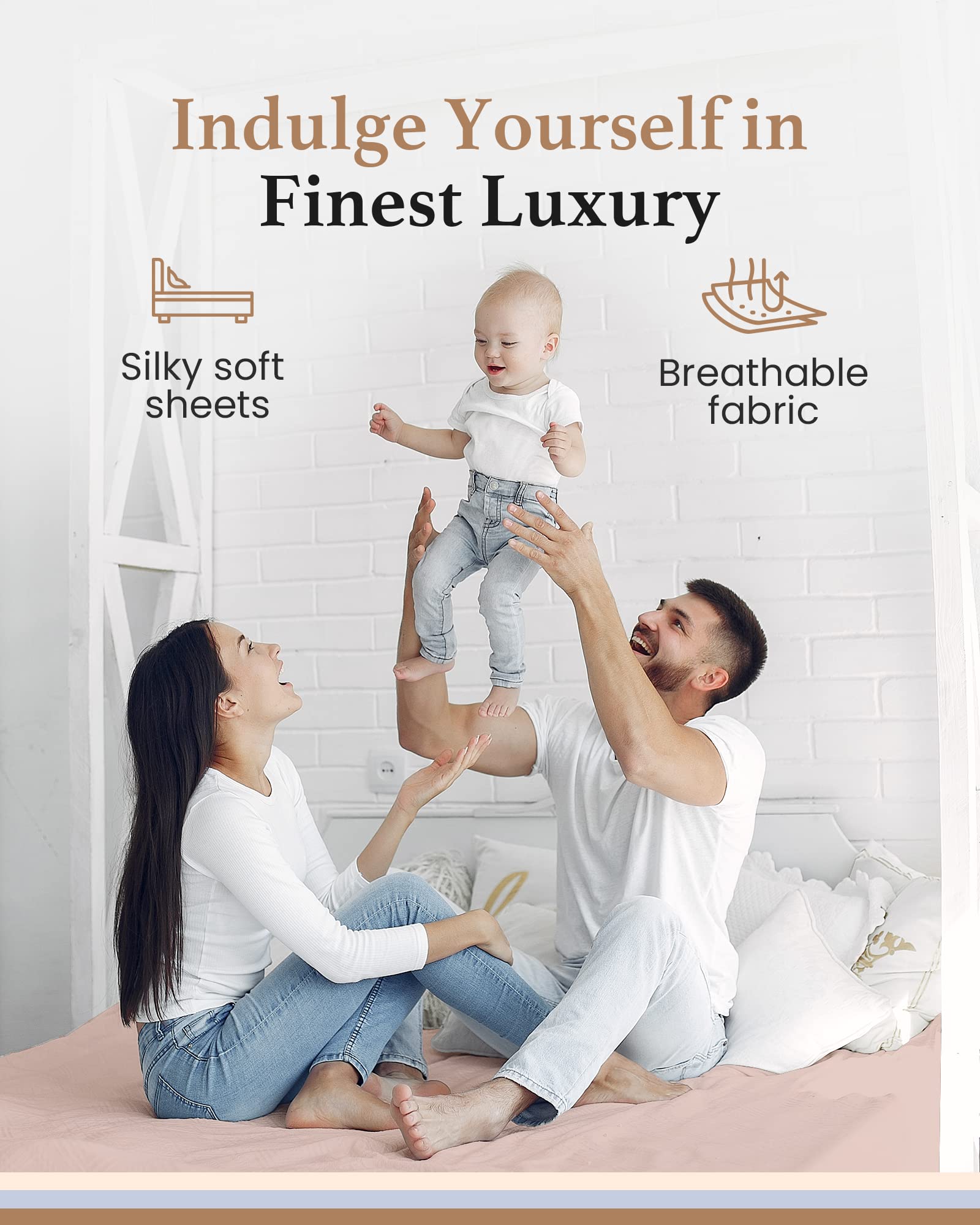 Good Sleep Egyptian Cotton Fitted Sheet