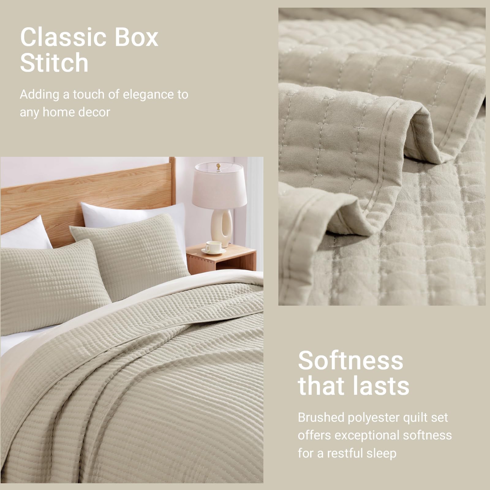 WRENSONGE Quilt Set 3 Pieces