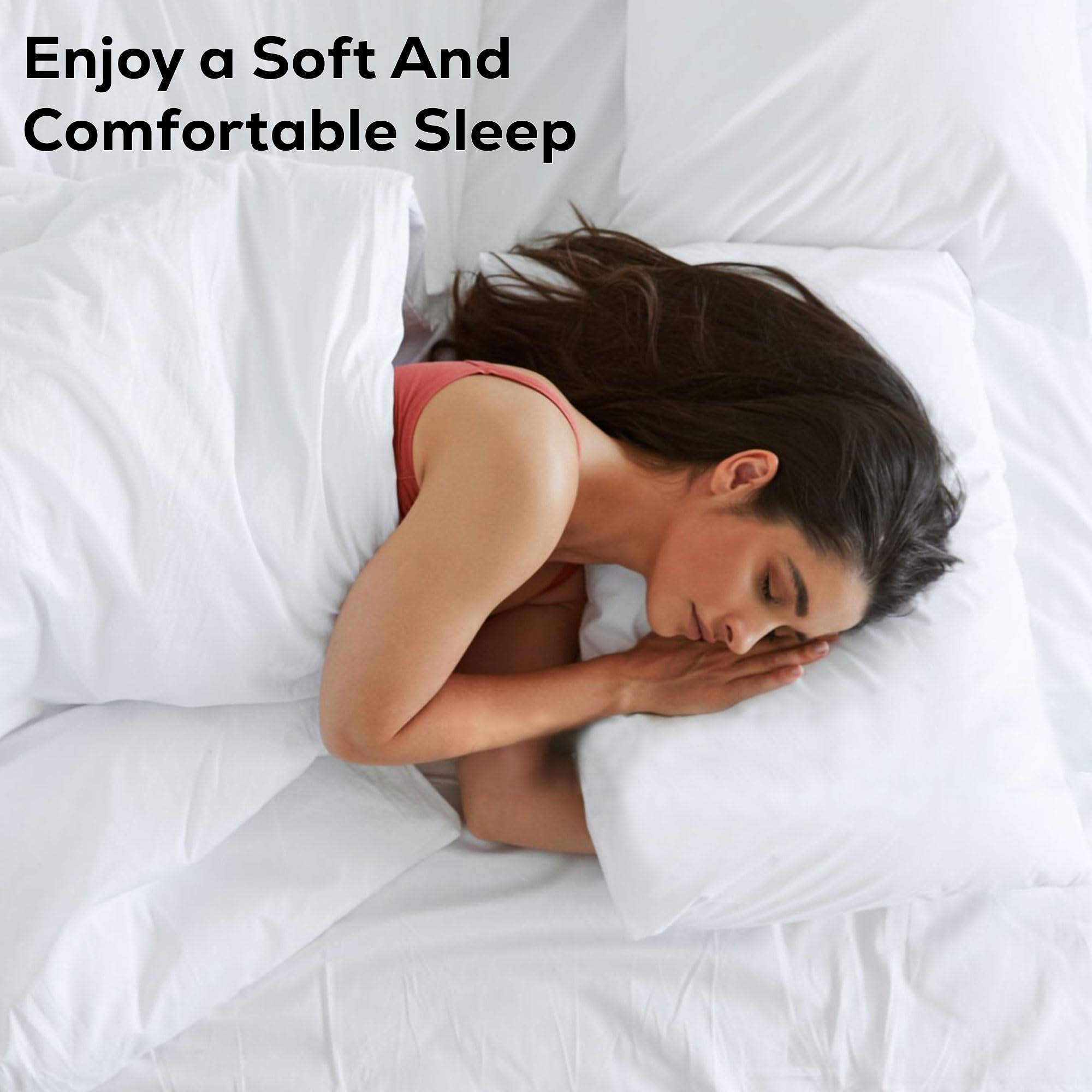 GOLD TEXTILES Throw Pillow Inserts Pack of 4