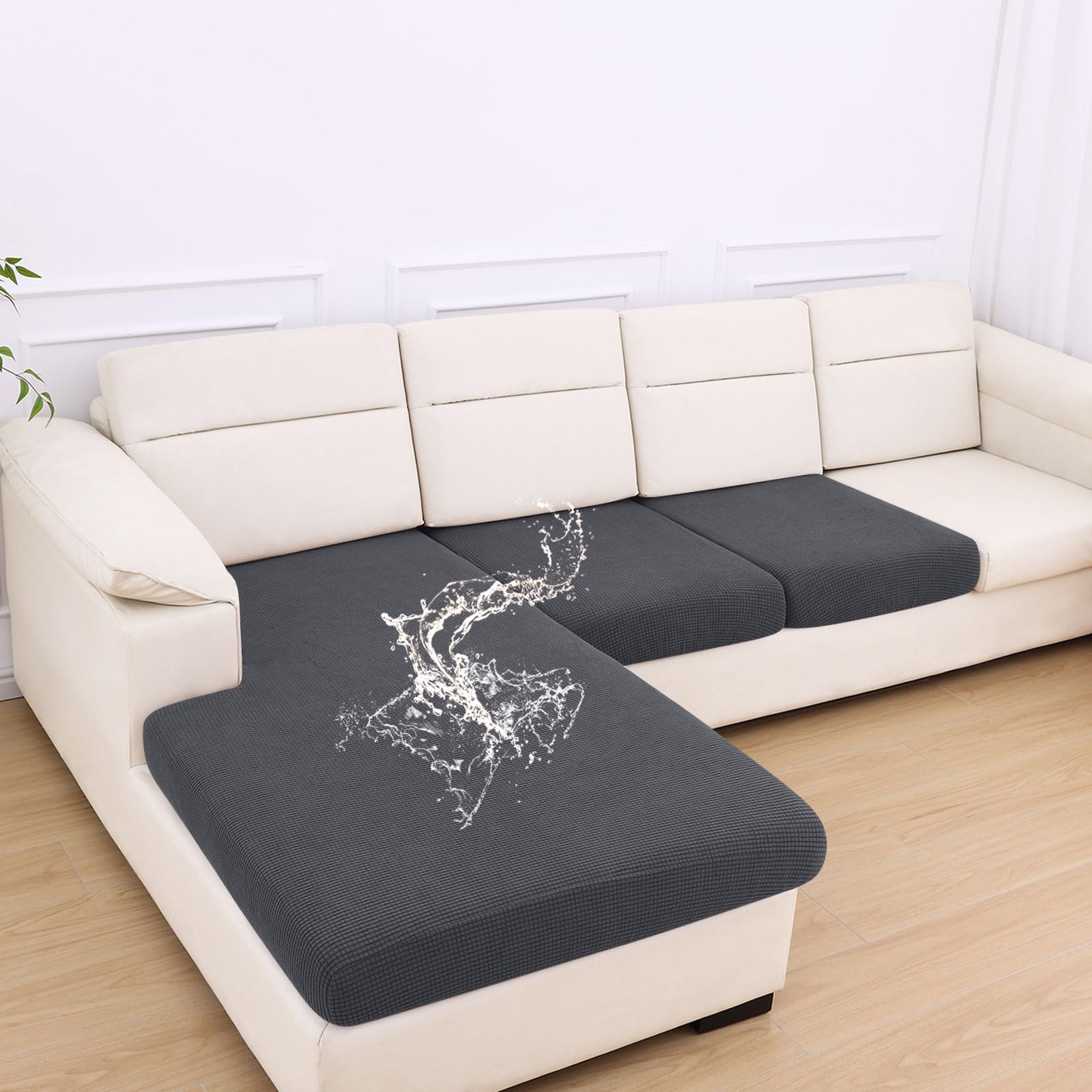 hyha Waterproof Couch Cushion Cover