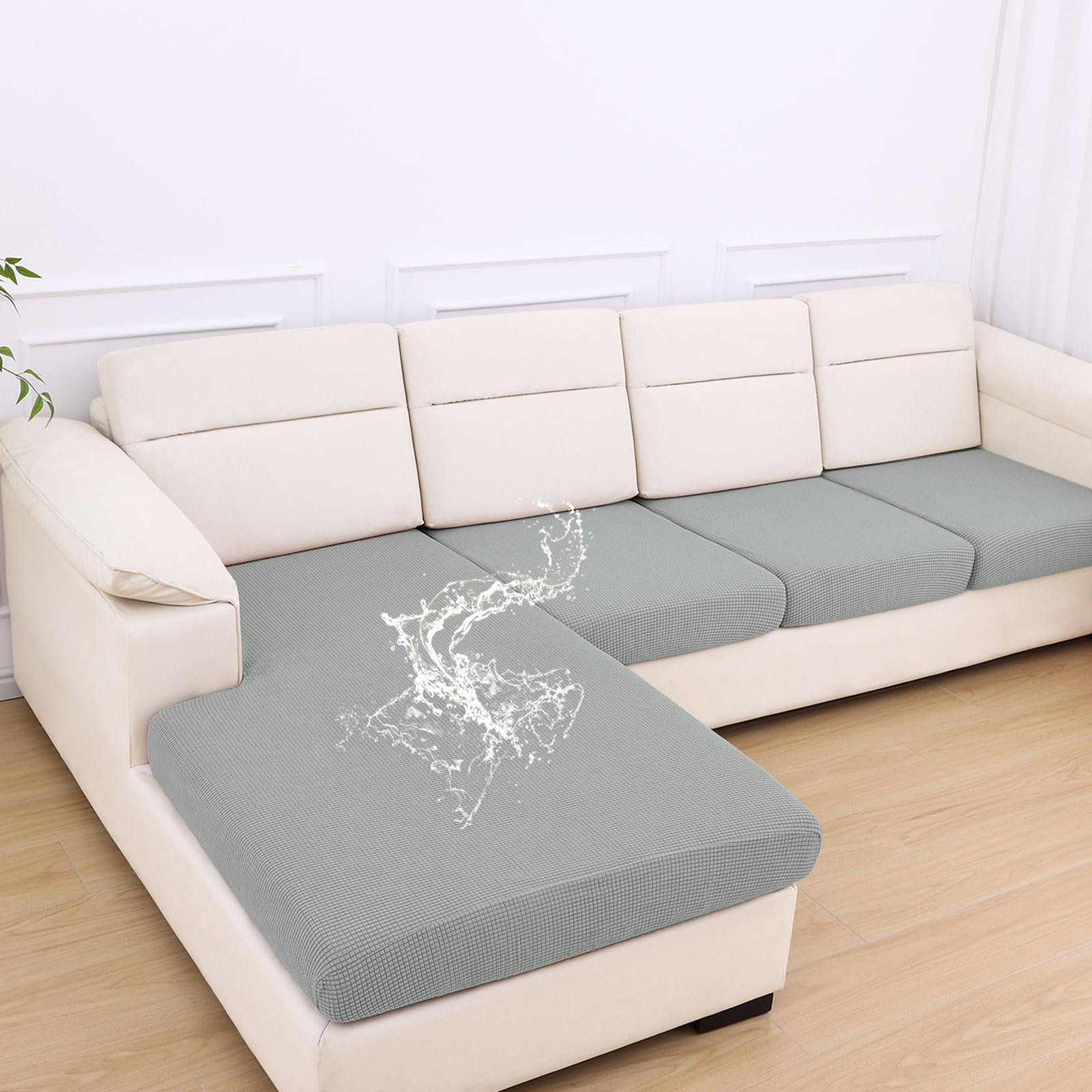 hyha Waterproof Couch Cushion Cover