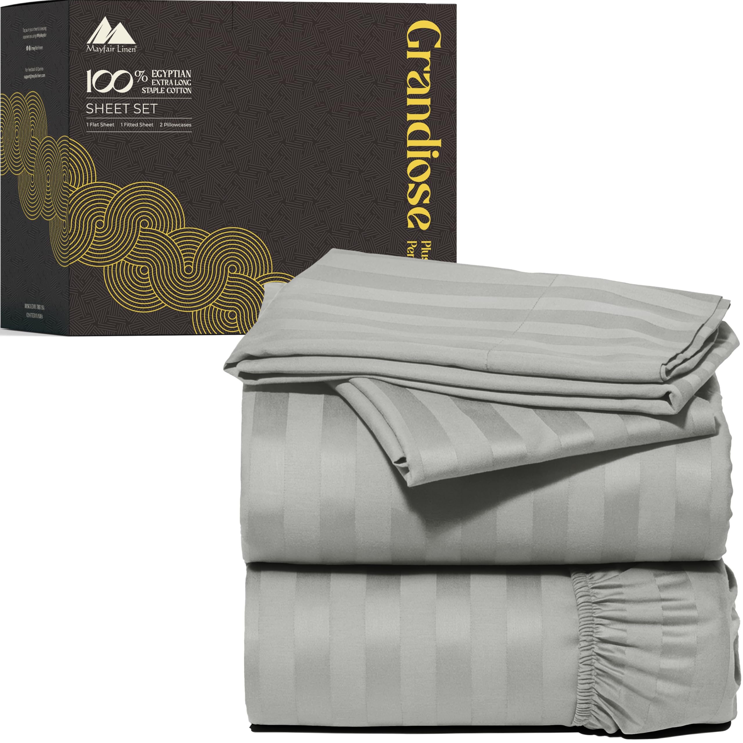 Mayfair Linen 1000 Thread Count Cotton Sheet Set - Parent