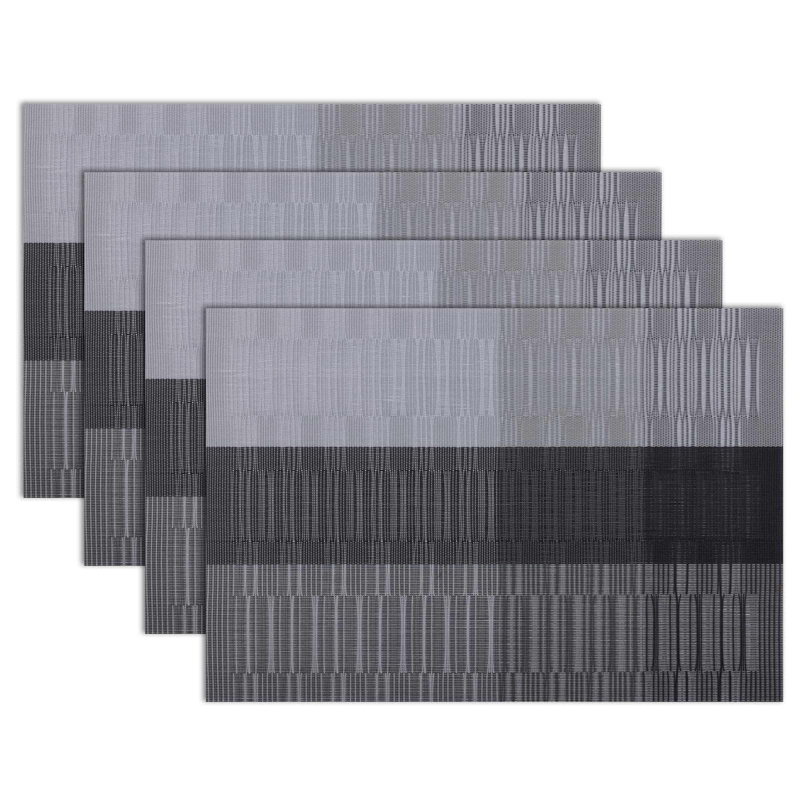 Winknowl Woven Vinyl Placemats Set of 8