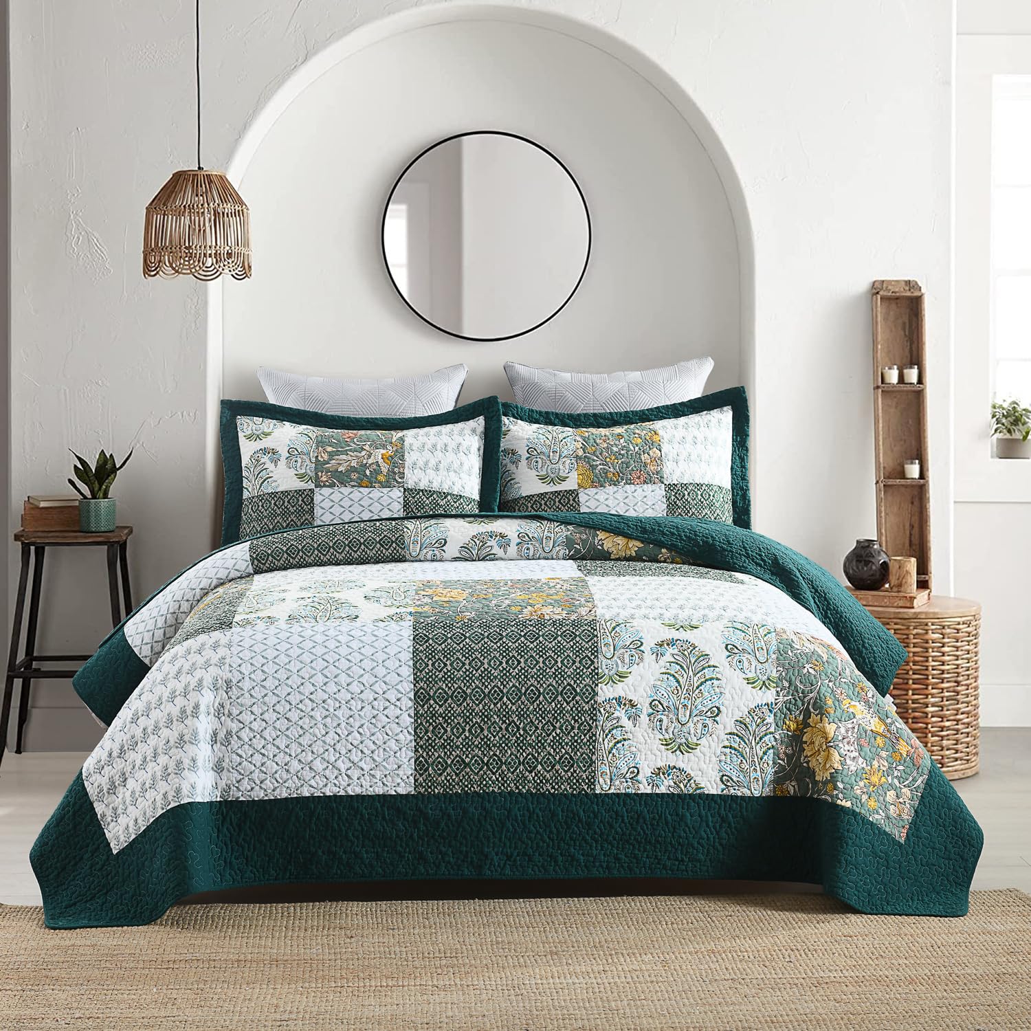 Secgo Cotton Quilt Set Queen