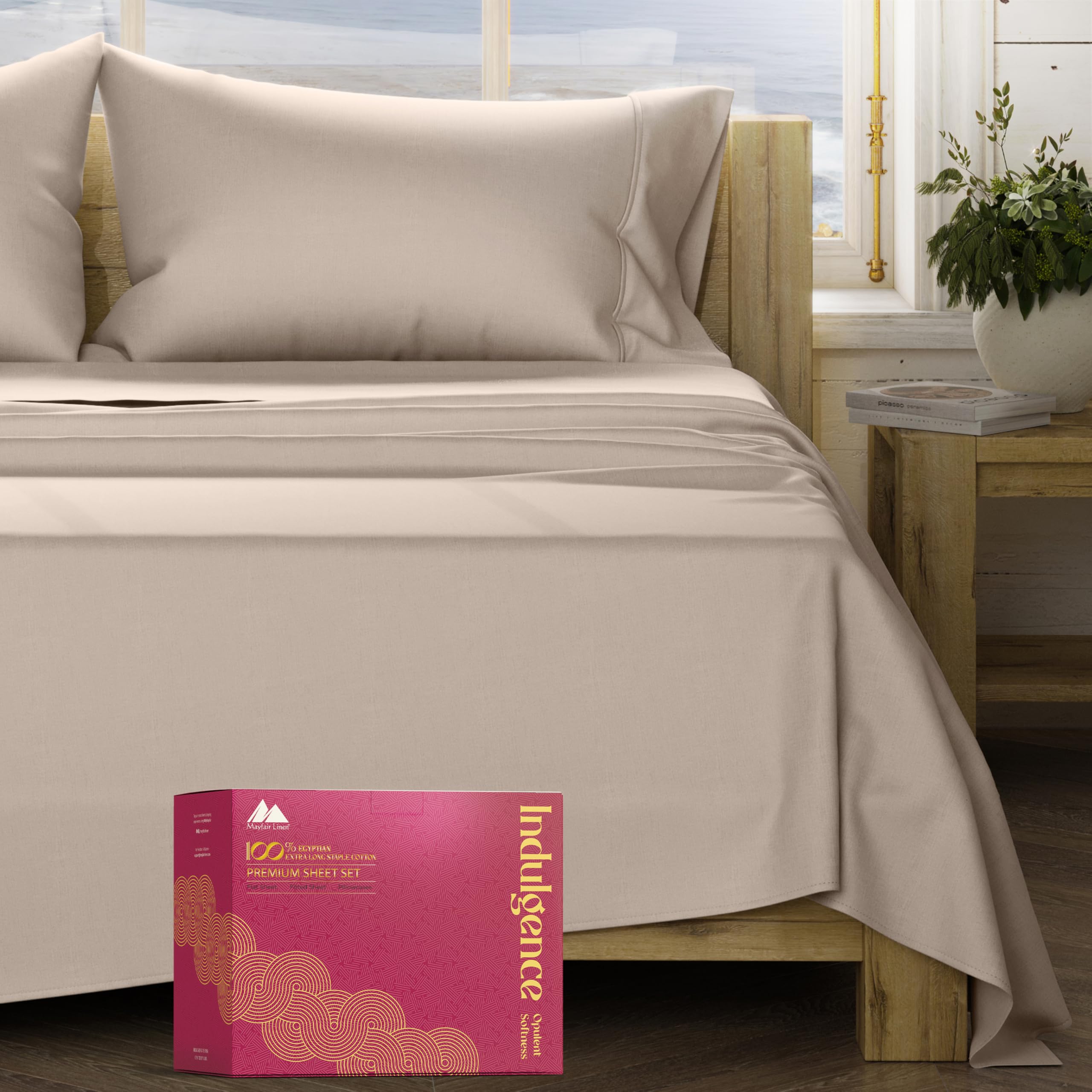 Mayfair Linen Egyptian Cotton Bed Sheets