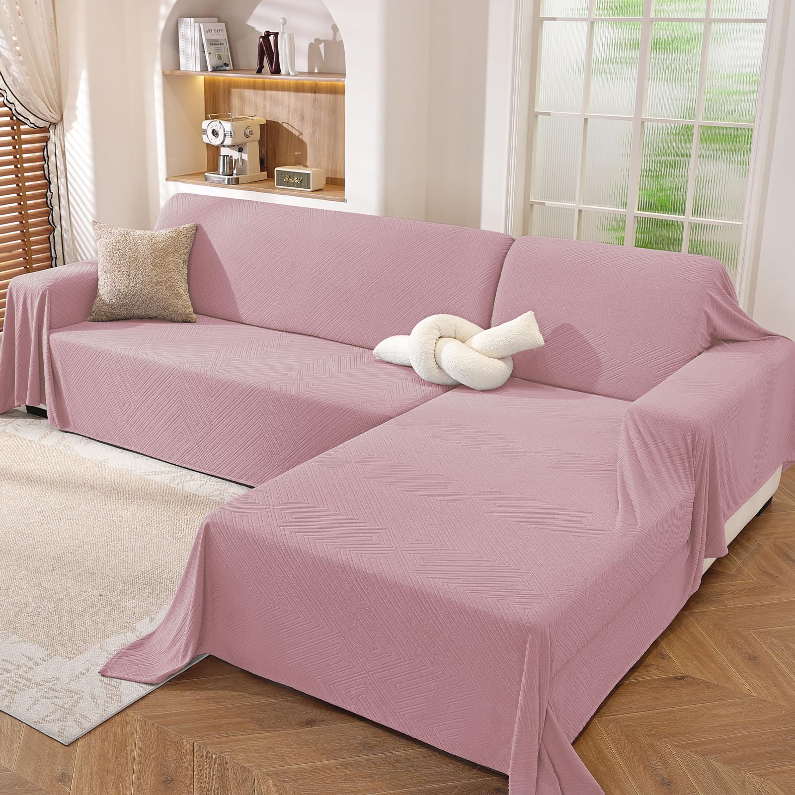 CYCMACO Sectional Couch Cover Set