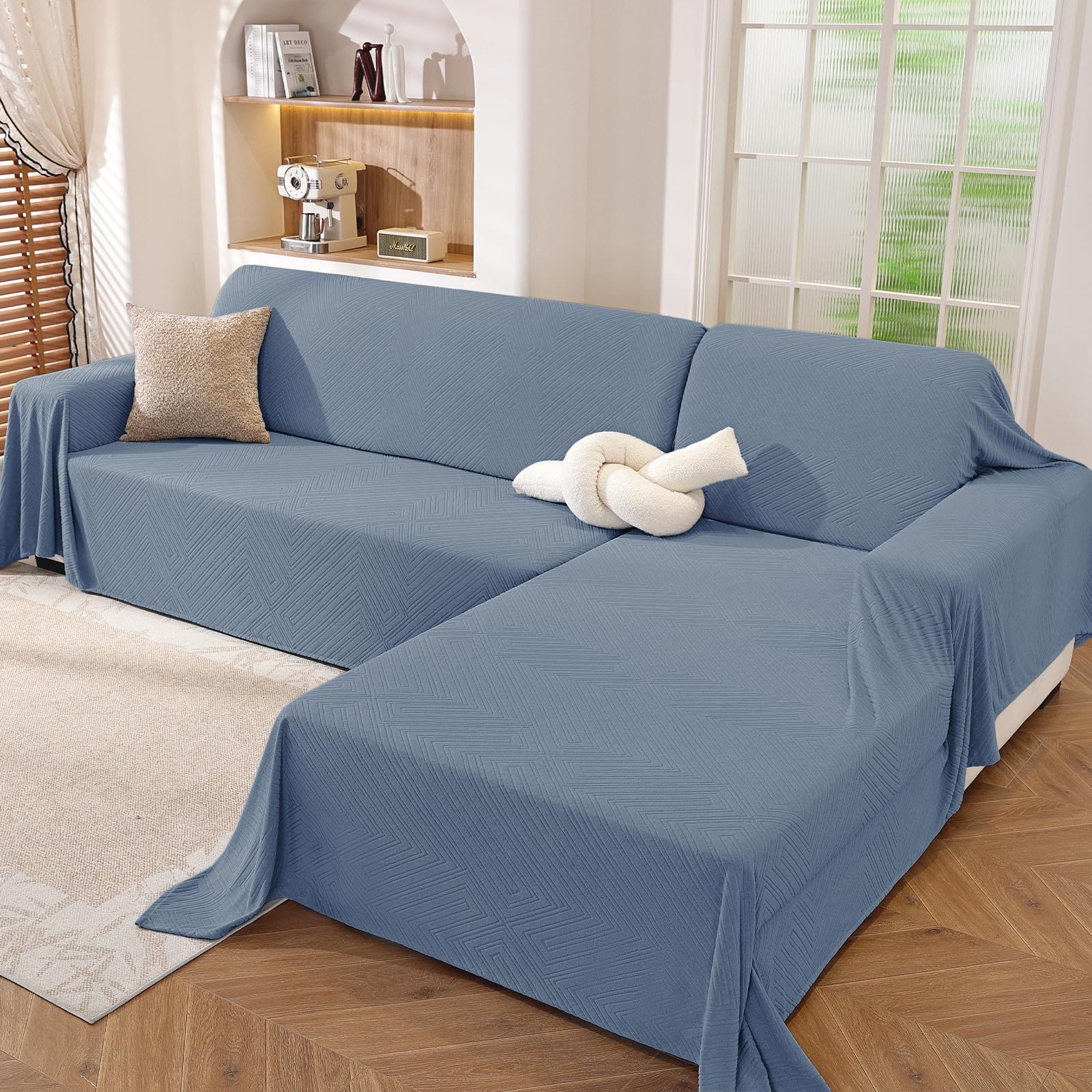 CYCMACO Sectional Couch Cover Set