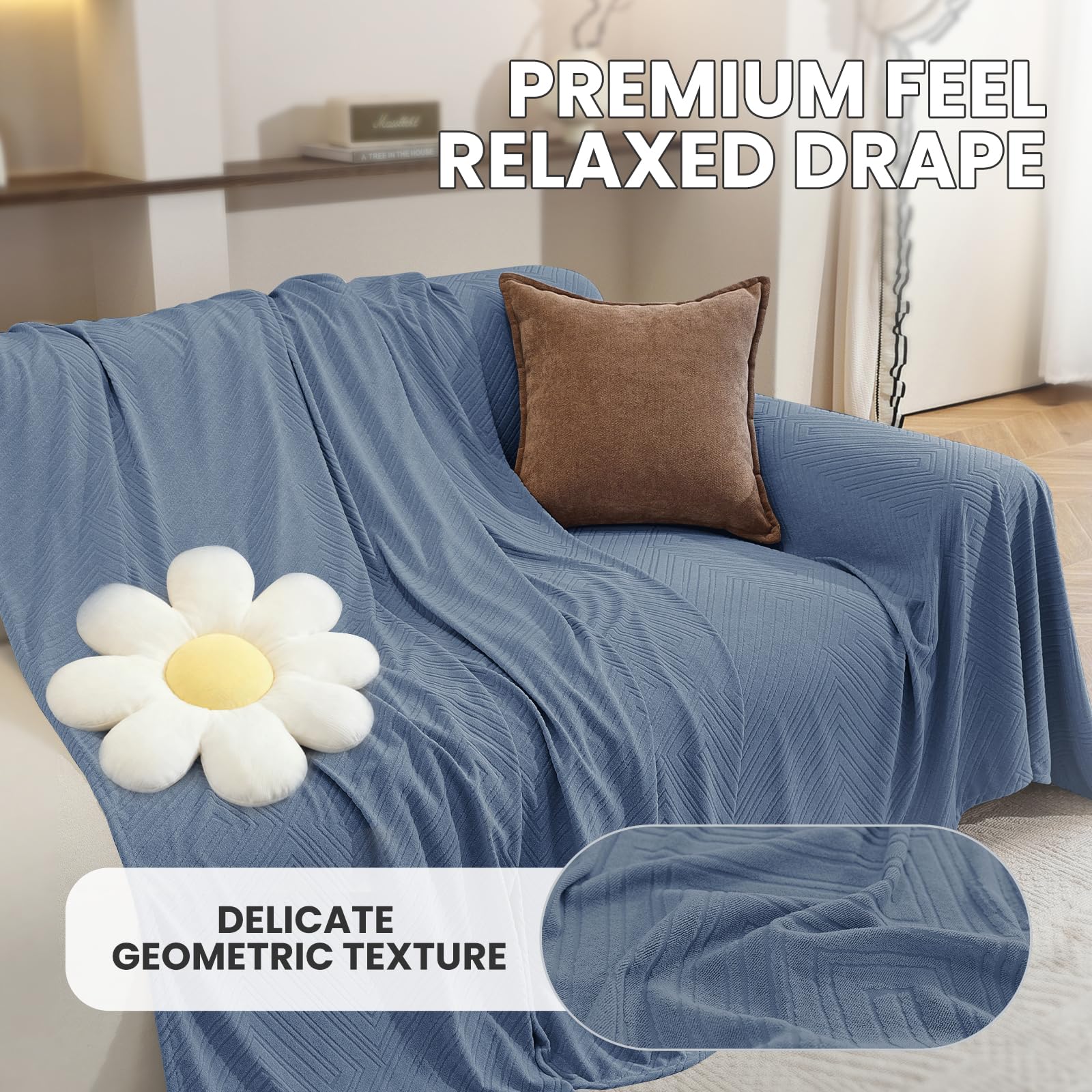 CYCMACO Sectional Couch Cover Set