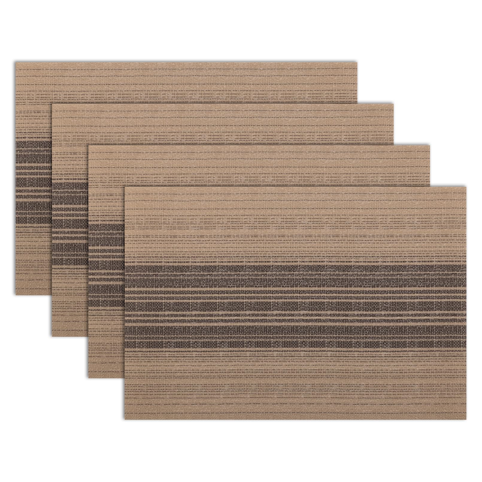 Winknowl Woven Vinyl Placemats Set of 8