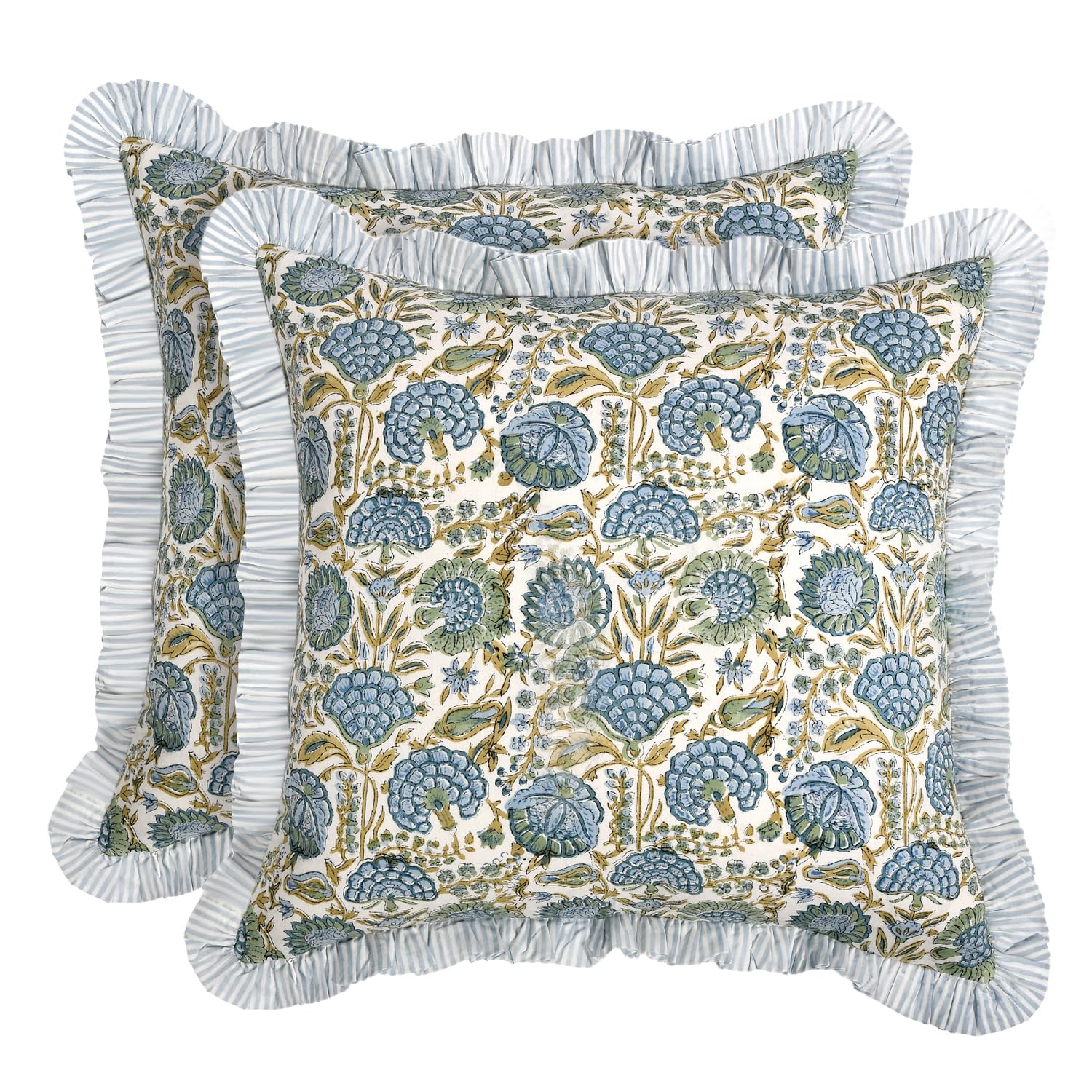 Ridhi Ruffle Pillow Cover