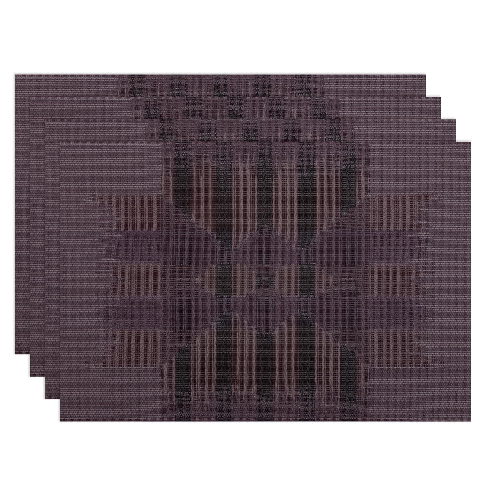 Winknowl Woven Vinyl Placemats Set of 8