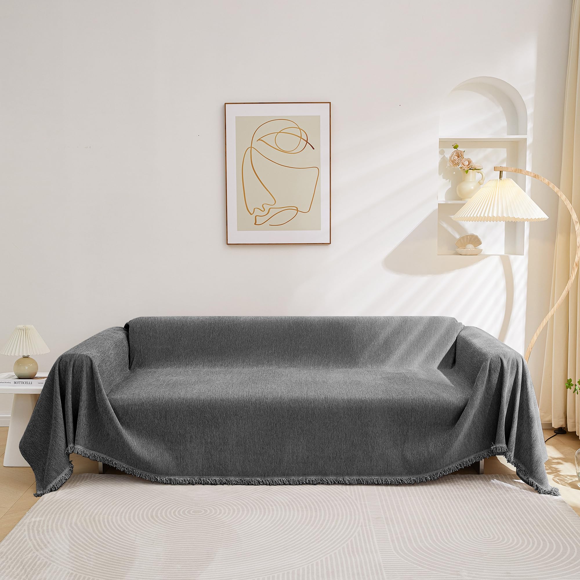 MEETSKY Chenille Sofa Cover