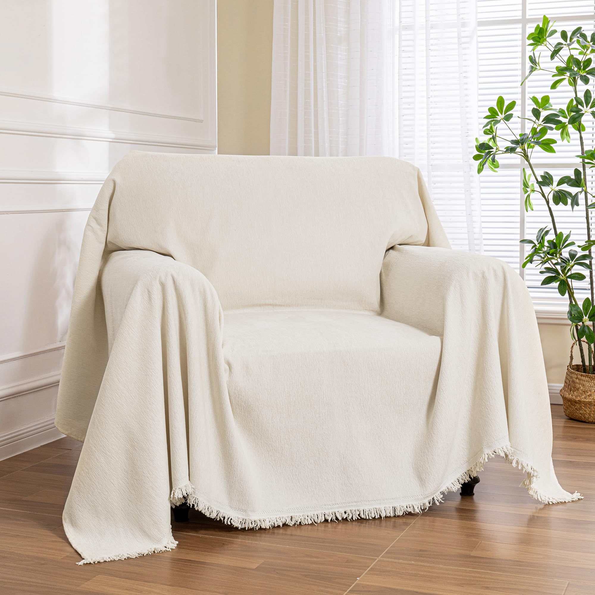 MEETSKY Chenille Sofa Cover