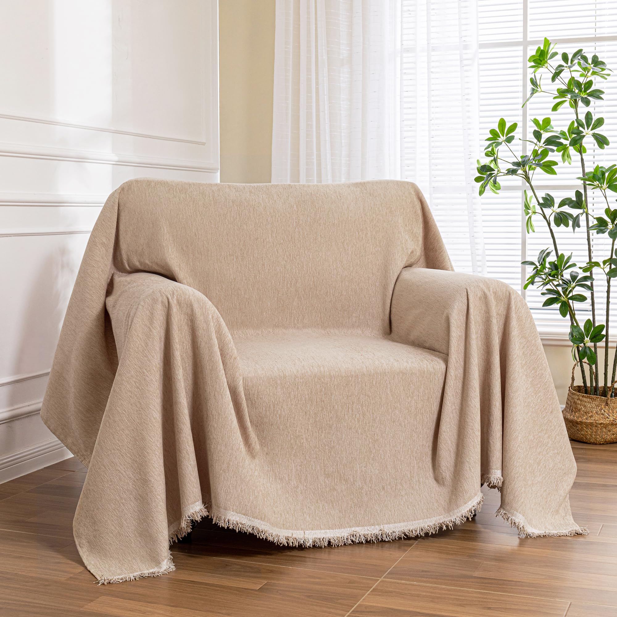 MEETSKY Chenille Sofa Cover