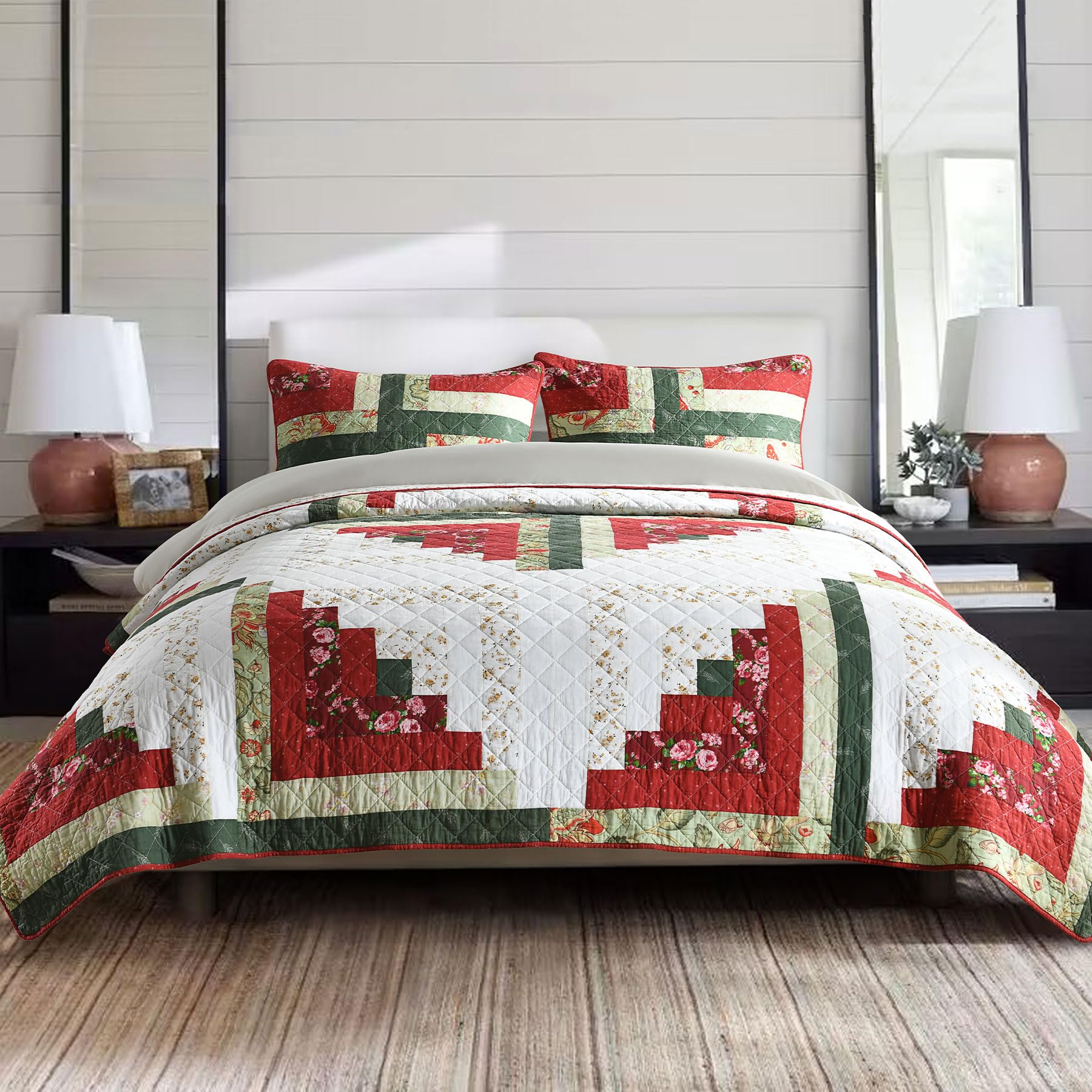 Secgo Cotton Quilt Set Queen