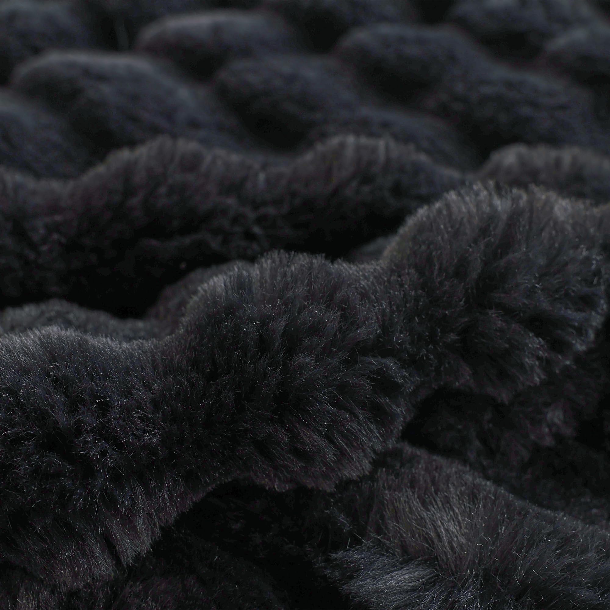 COOVA Faux Fur Throw Blanket