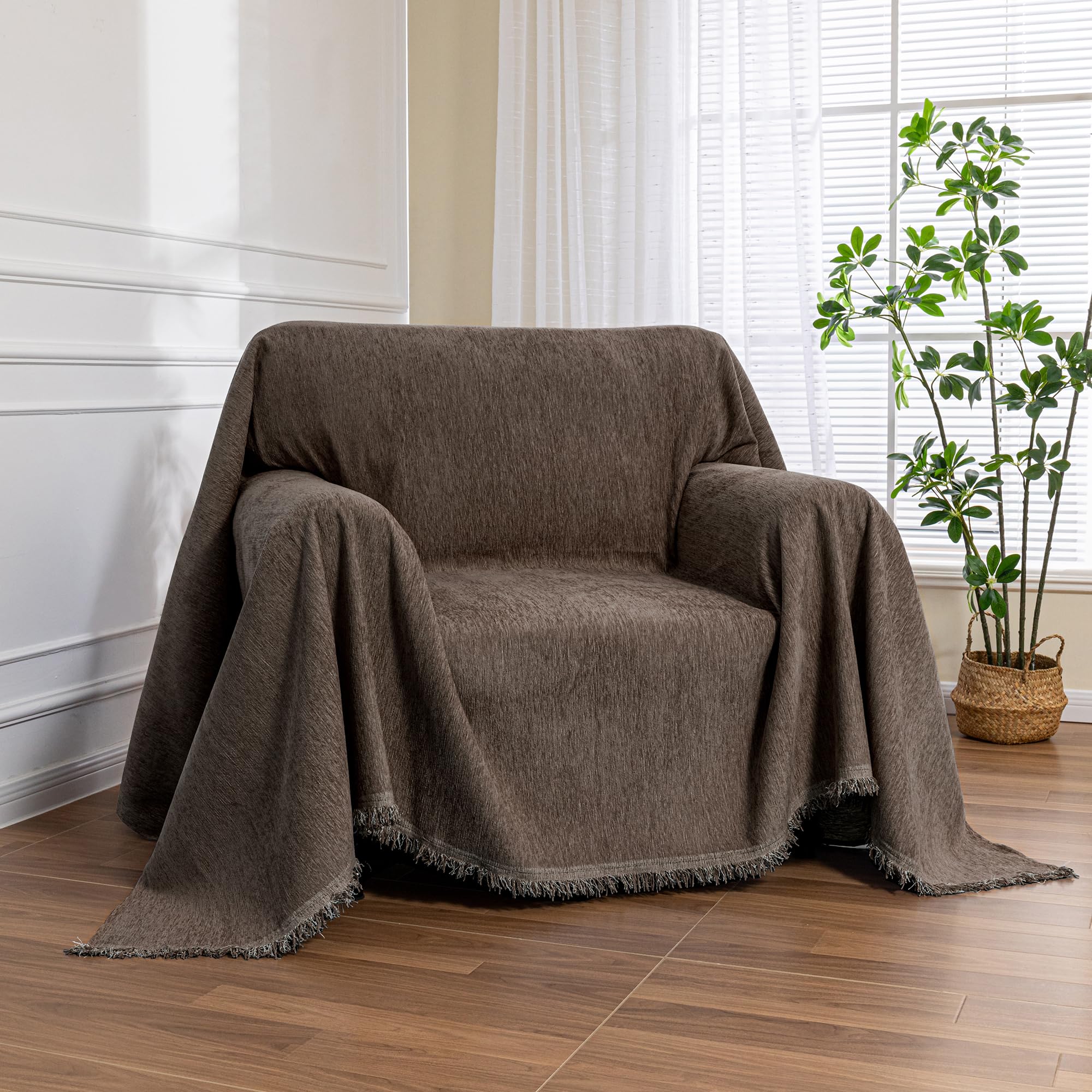 MEETSKY Chenille Sofa Cover