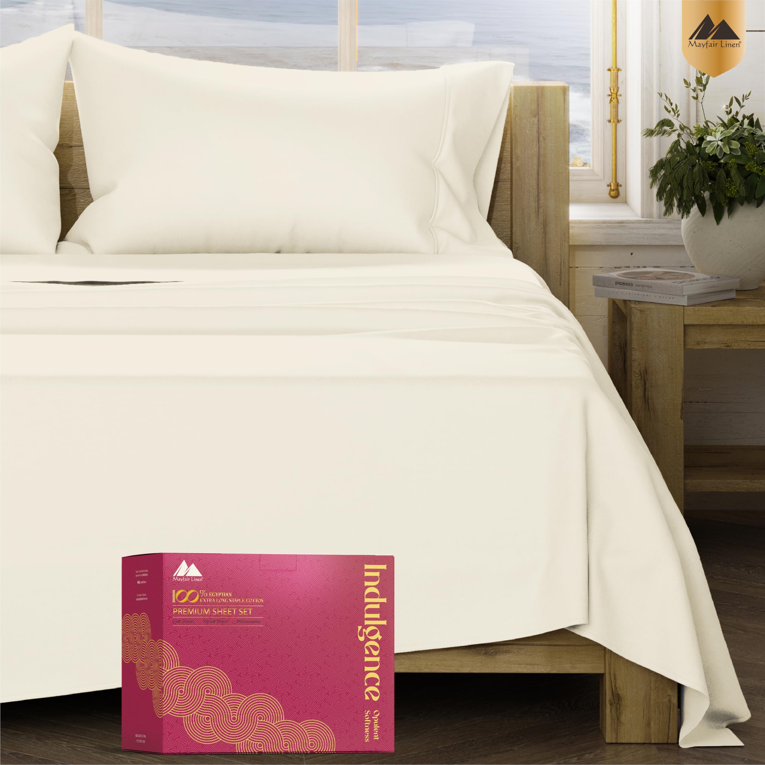 Mayfair Linen Egyptian Cotton Bed Sheets