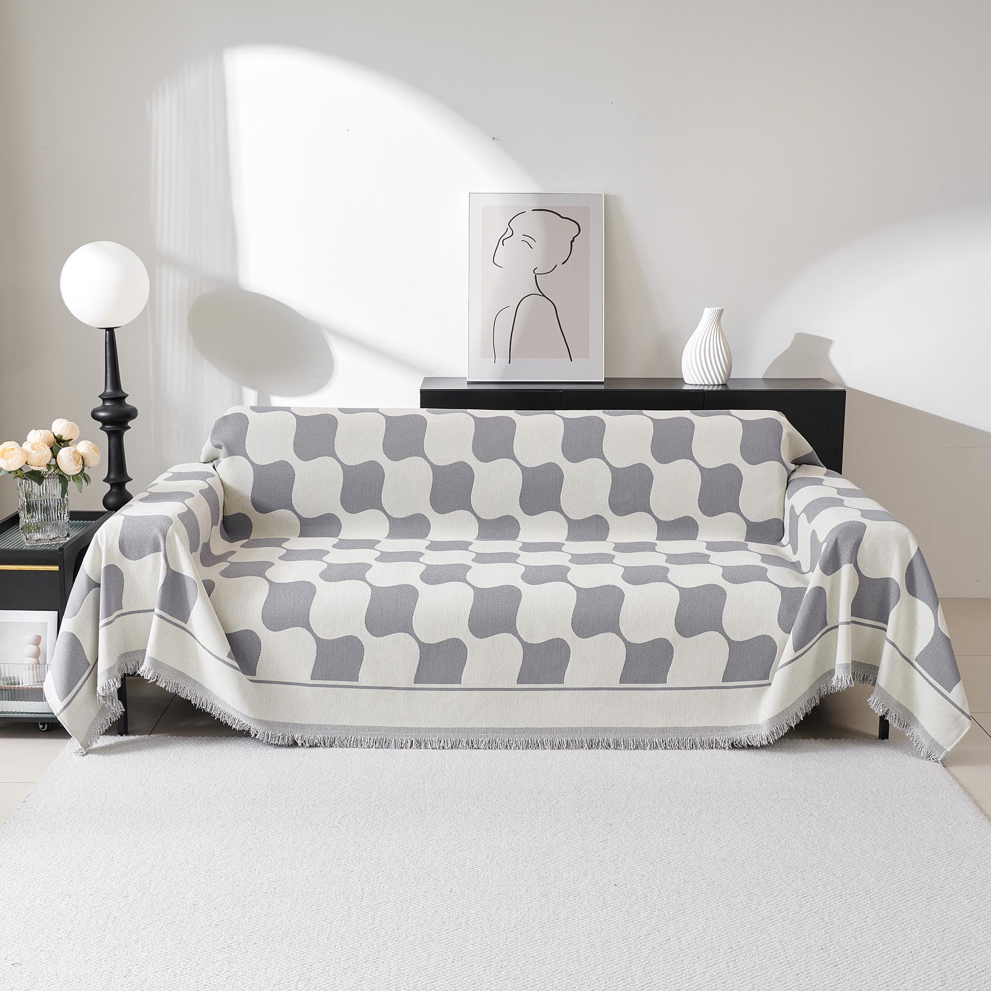 MEETSKY Chenille Sofa Cover