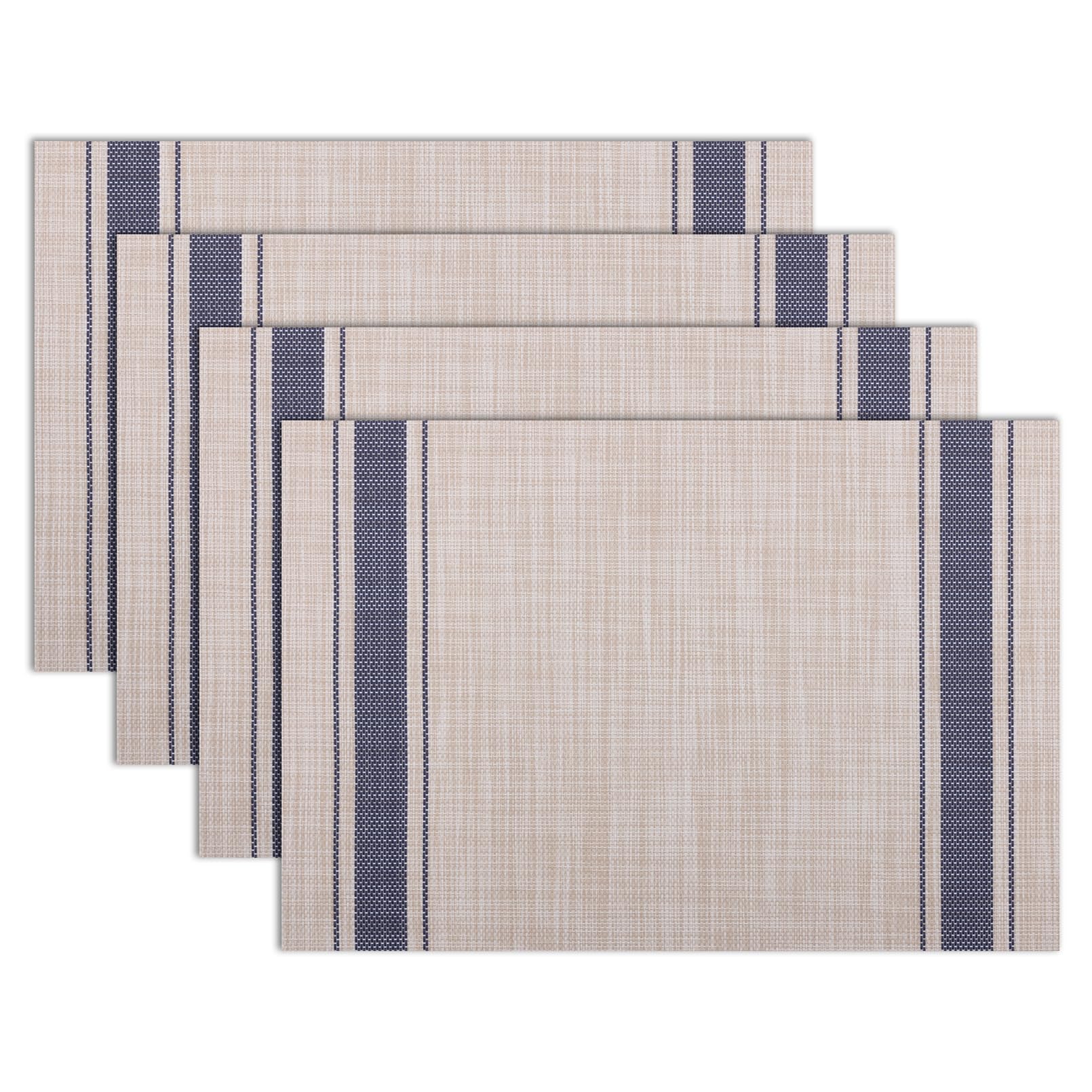 Winknowl Woven Vinyl Placemats Set of 8