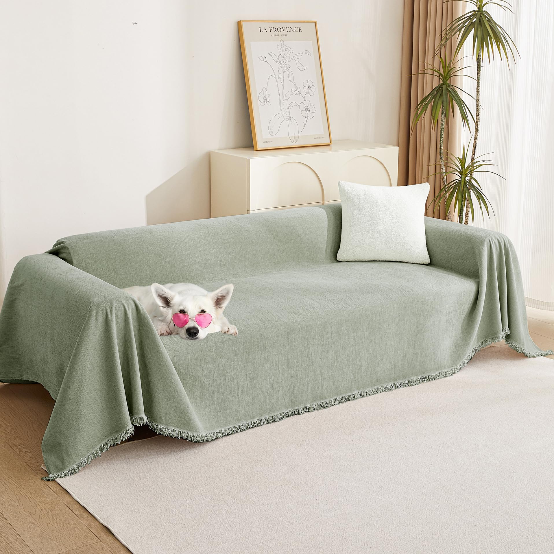 MYSKY HOME Chenille Sofa Cover