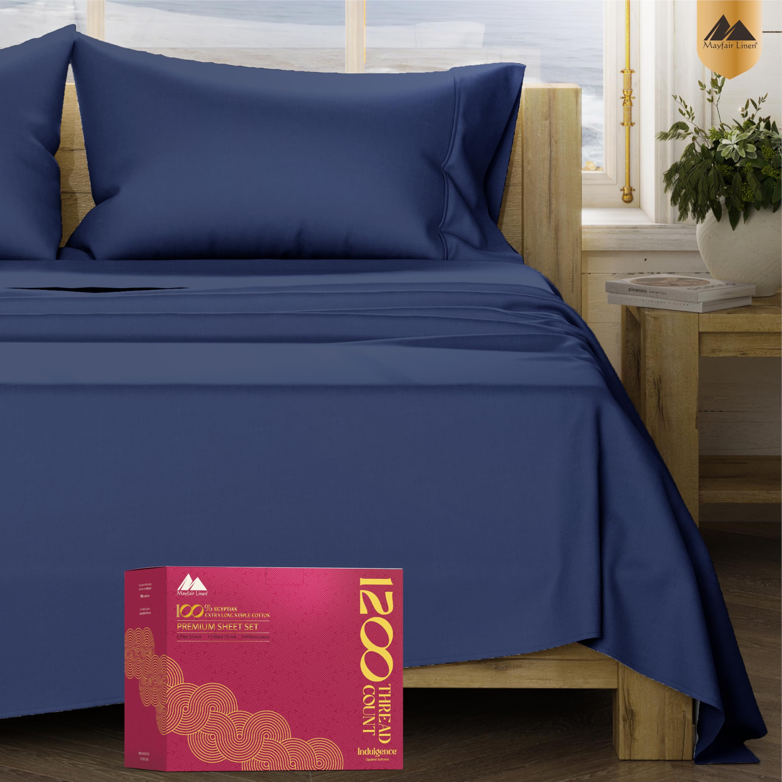 Mayfair Linen Egyptian Cotton Bed Sheets