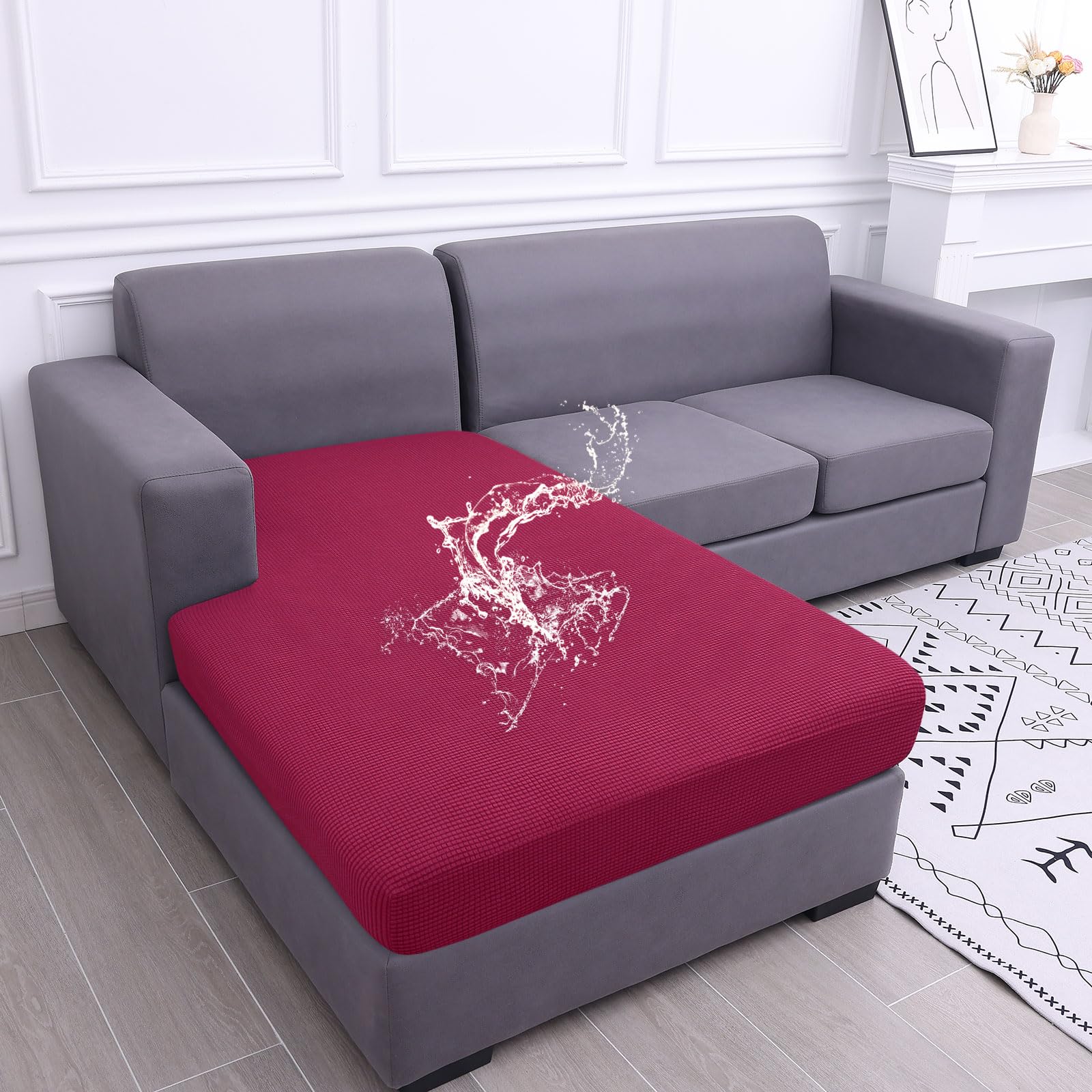 hyha Waterproof Couch Cushion Cover