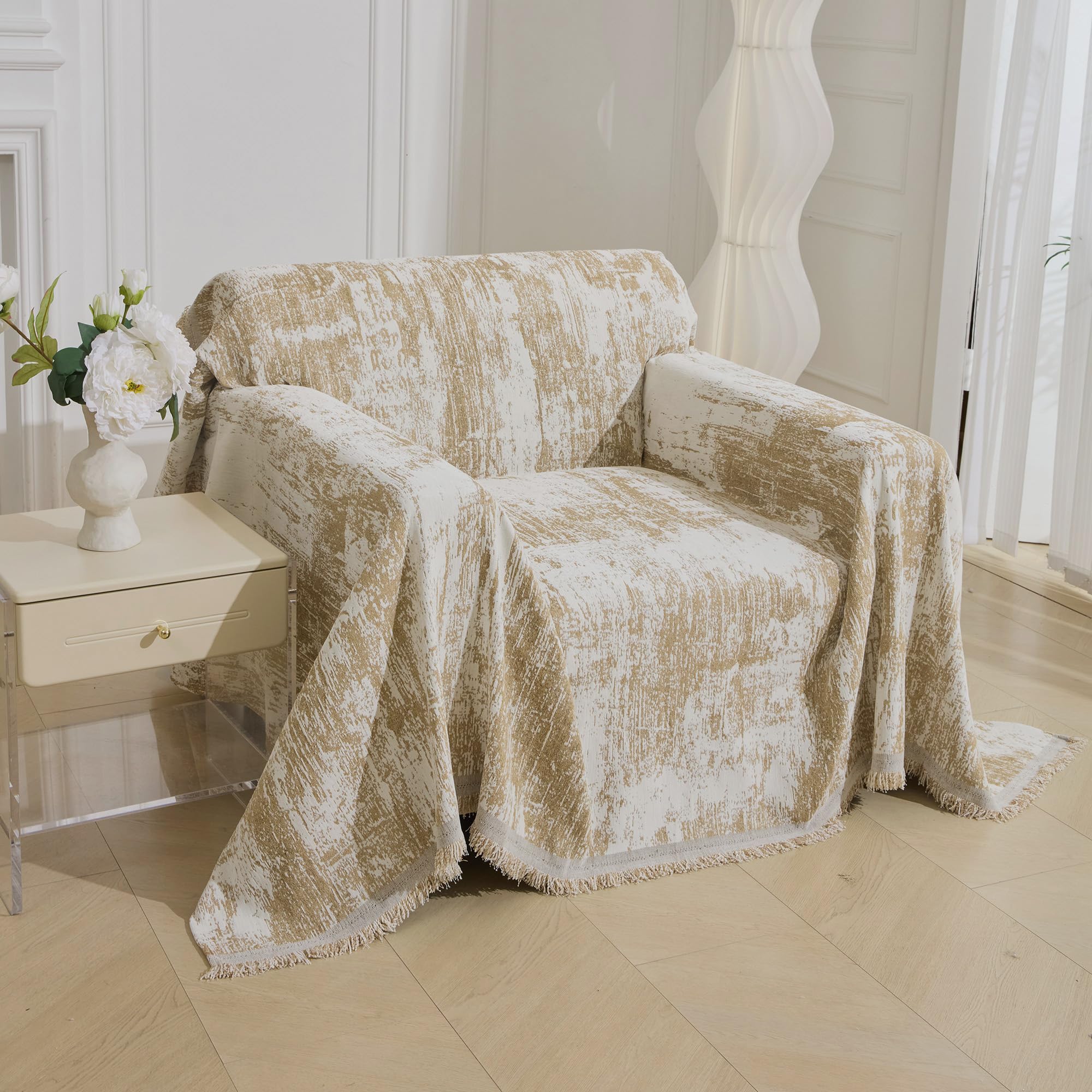 MEETSKY Chenille Sofa Cover