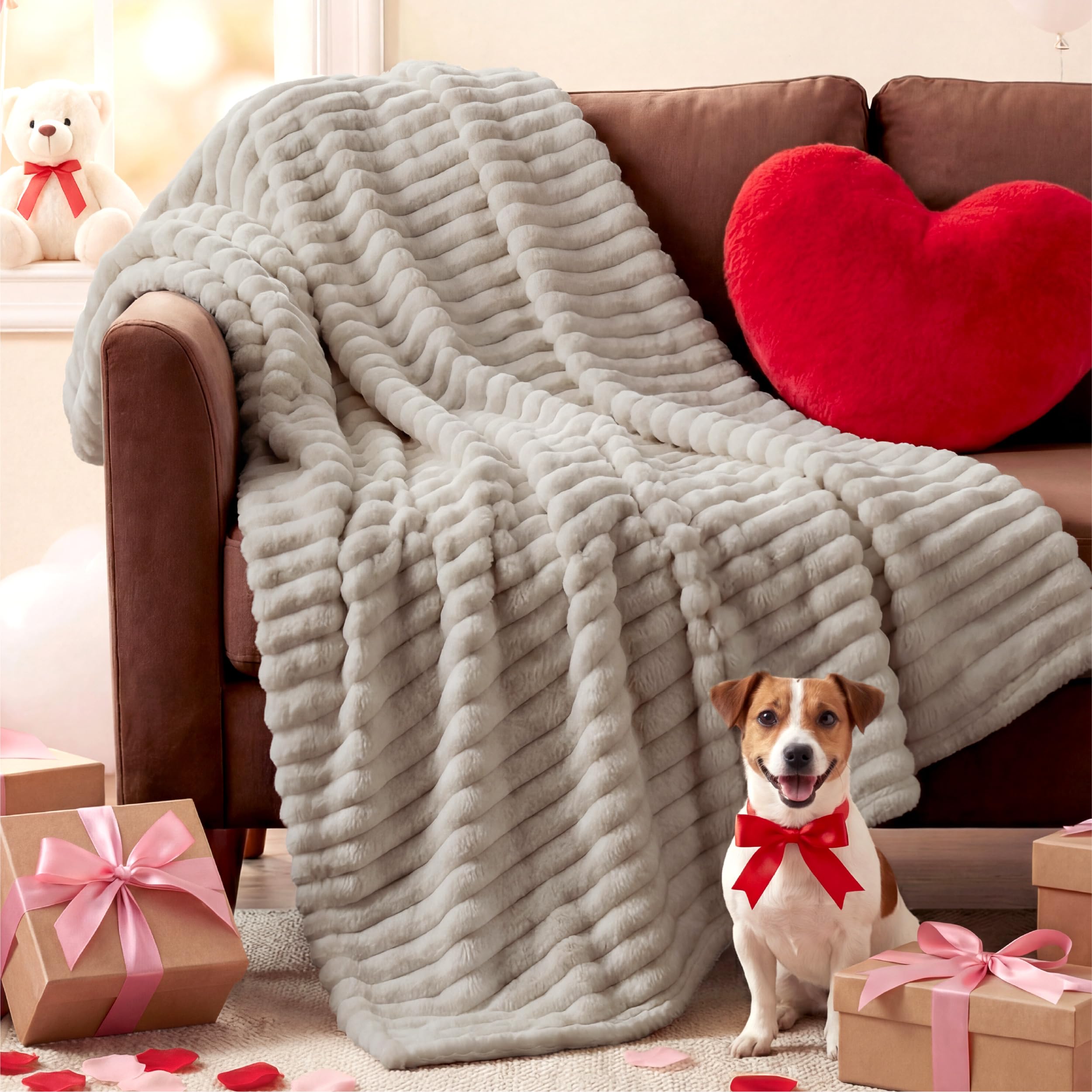 Bedsure Fleece Blanket Polyester Blanket