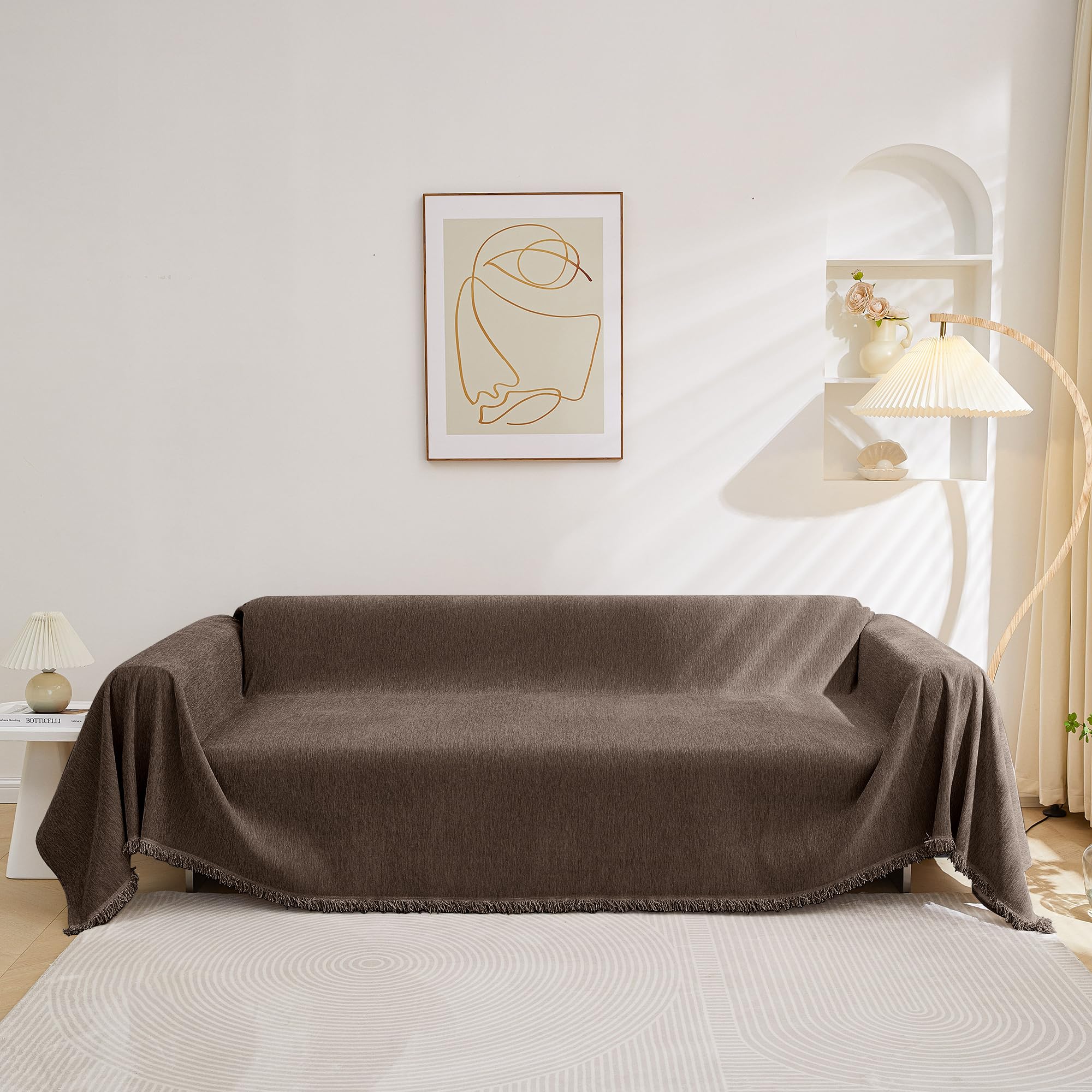 MEETSKY Chenille Sofa Cover