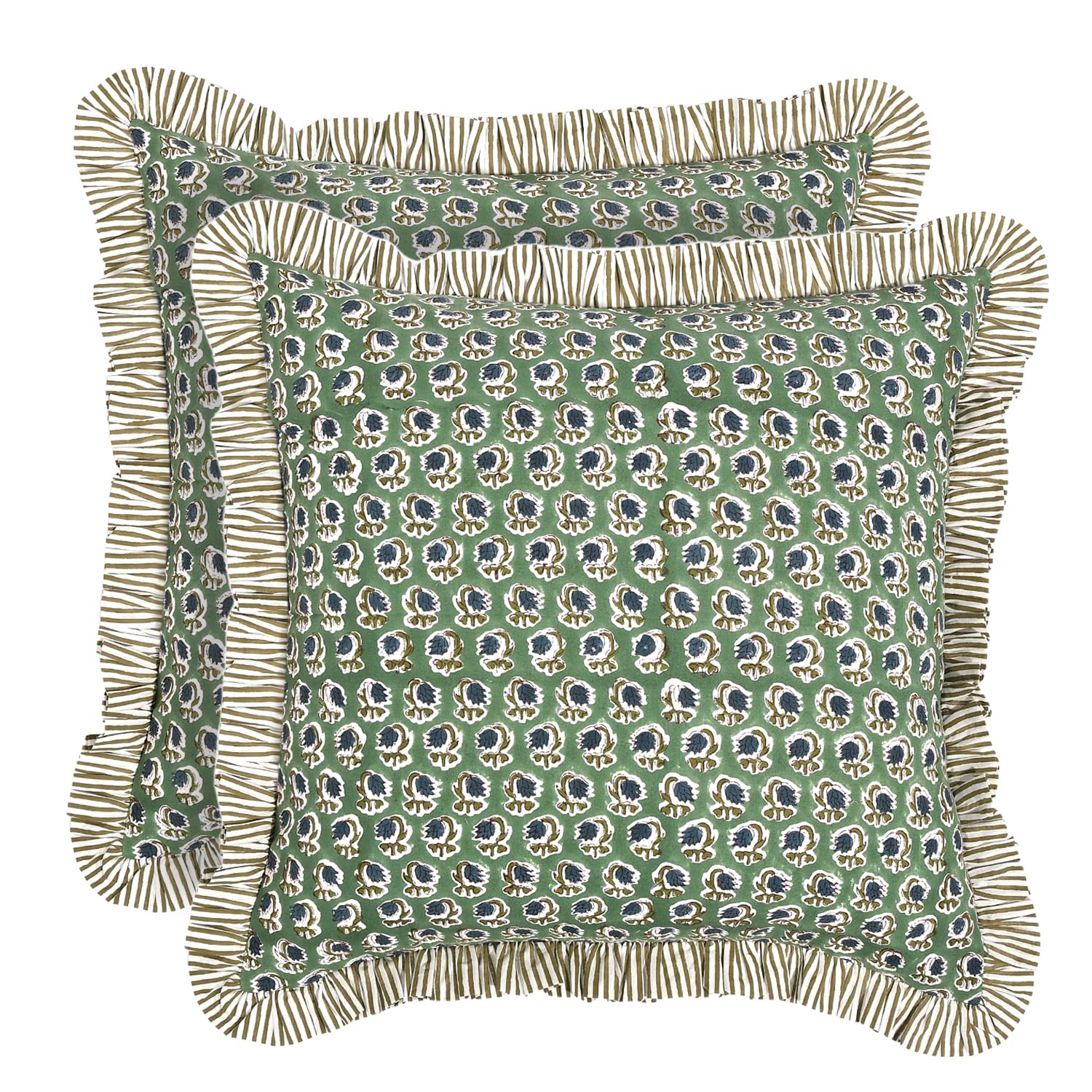 Ridhi Ruffle Pillow Cover