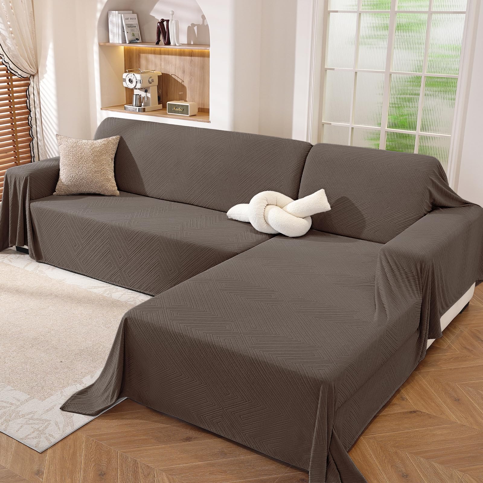 CYCMACO Sectional Couch Cover Set