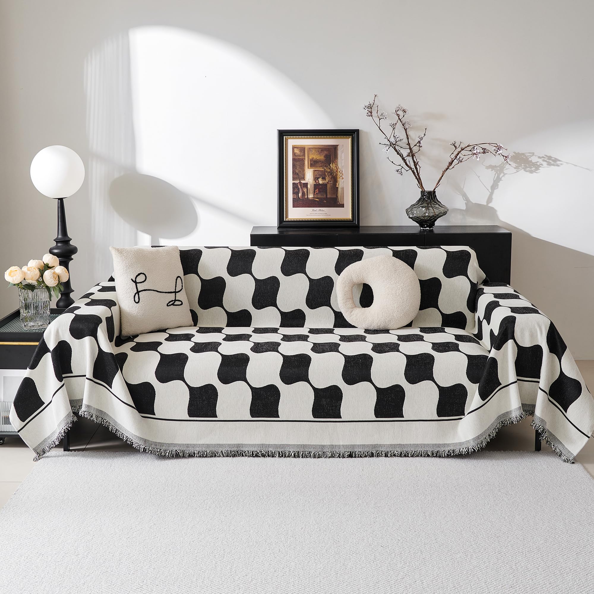 MEETSKY Chenille Sofa Cover