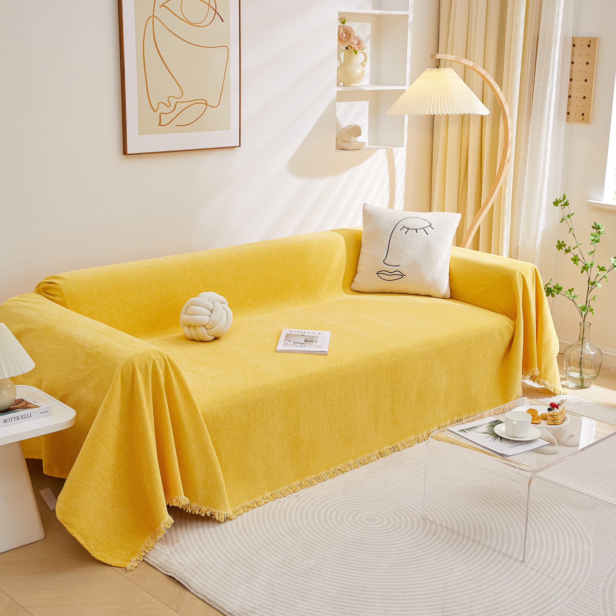 MEETSKY Chenille Sofa Cover