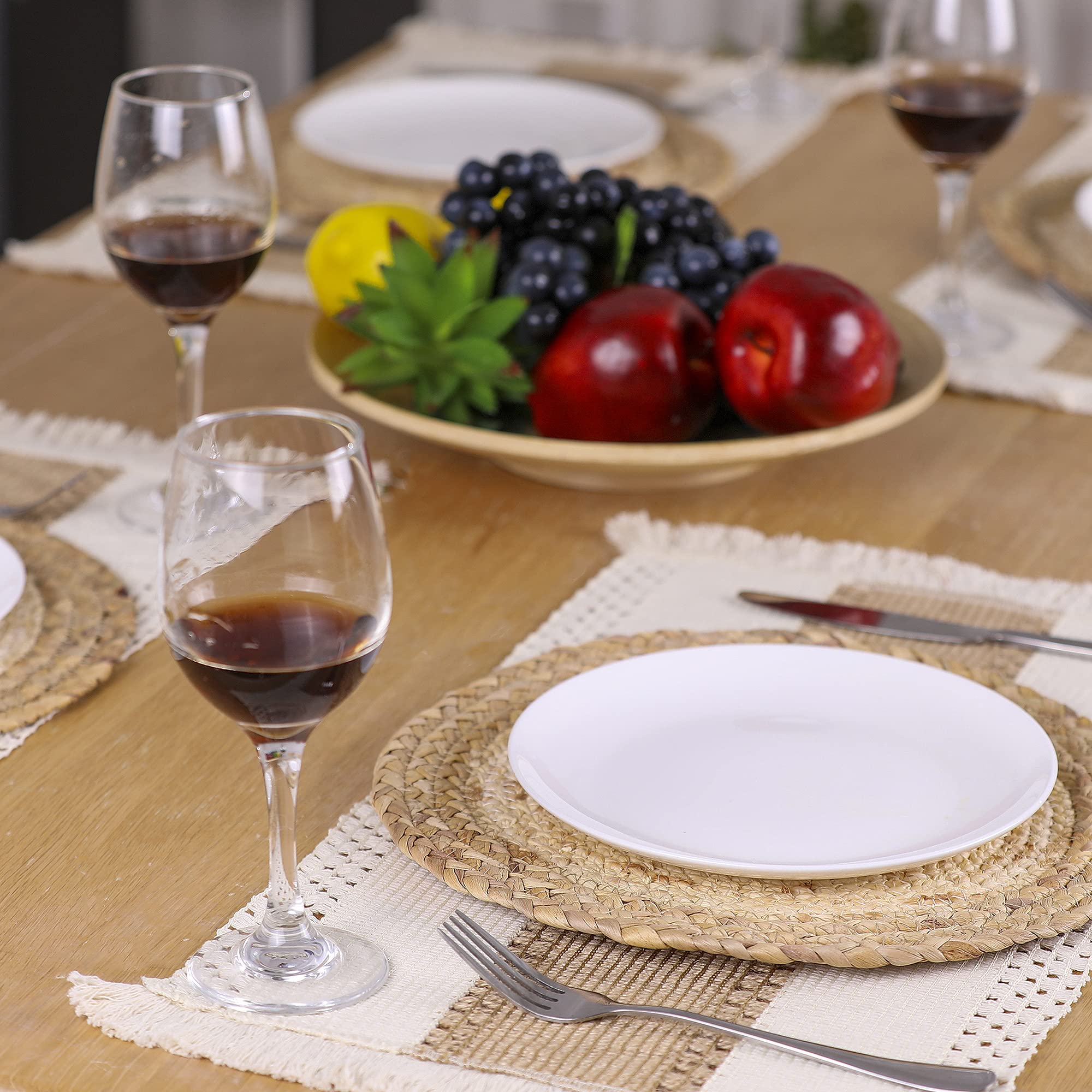 Handmade Boho Woven Placemats